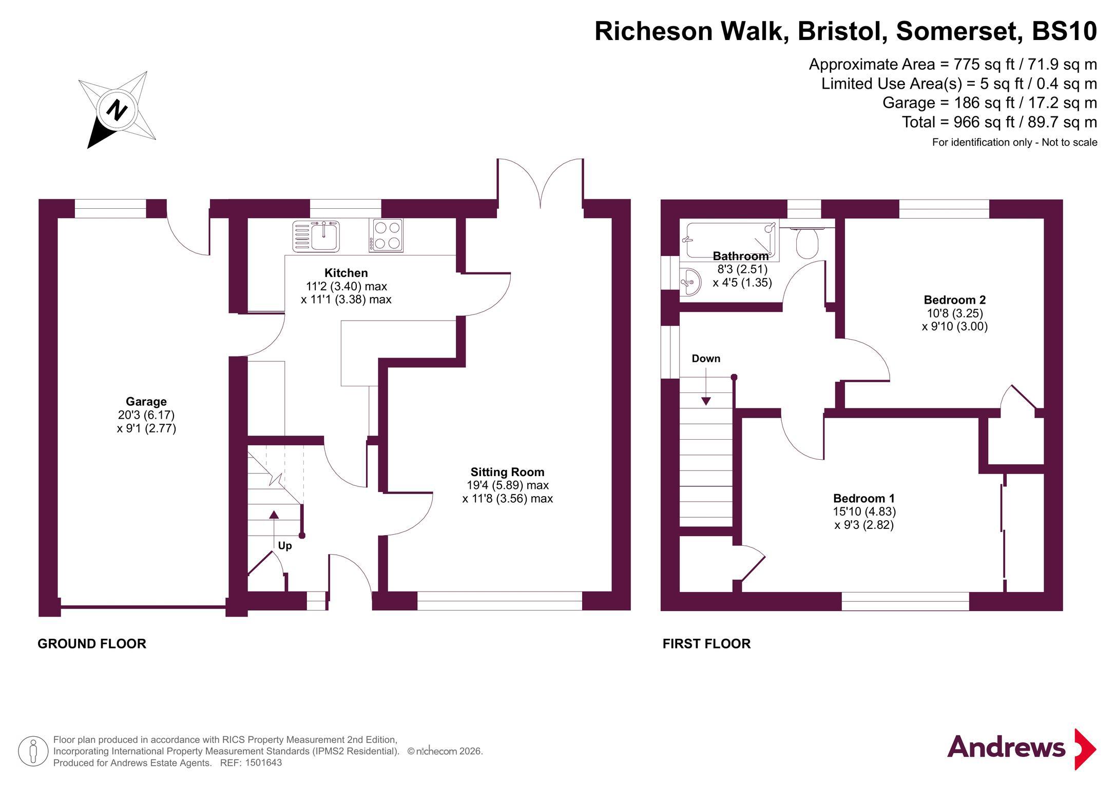 23, Richeson Walk, Somerset floorplan