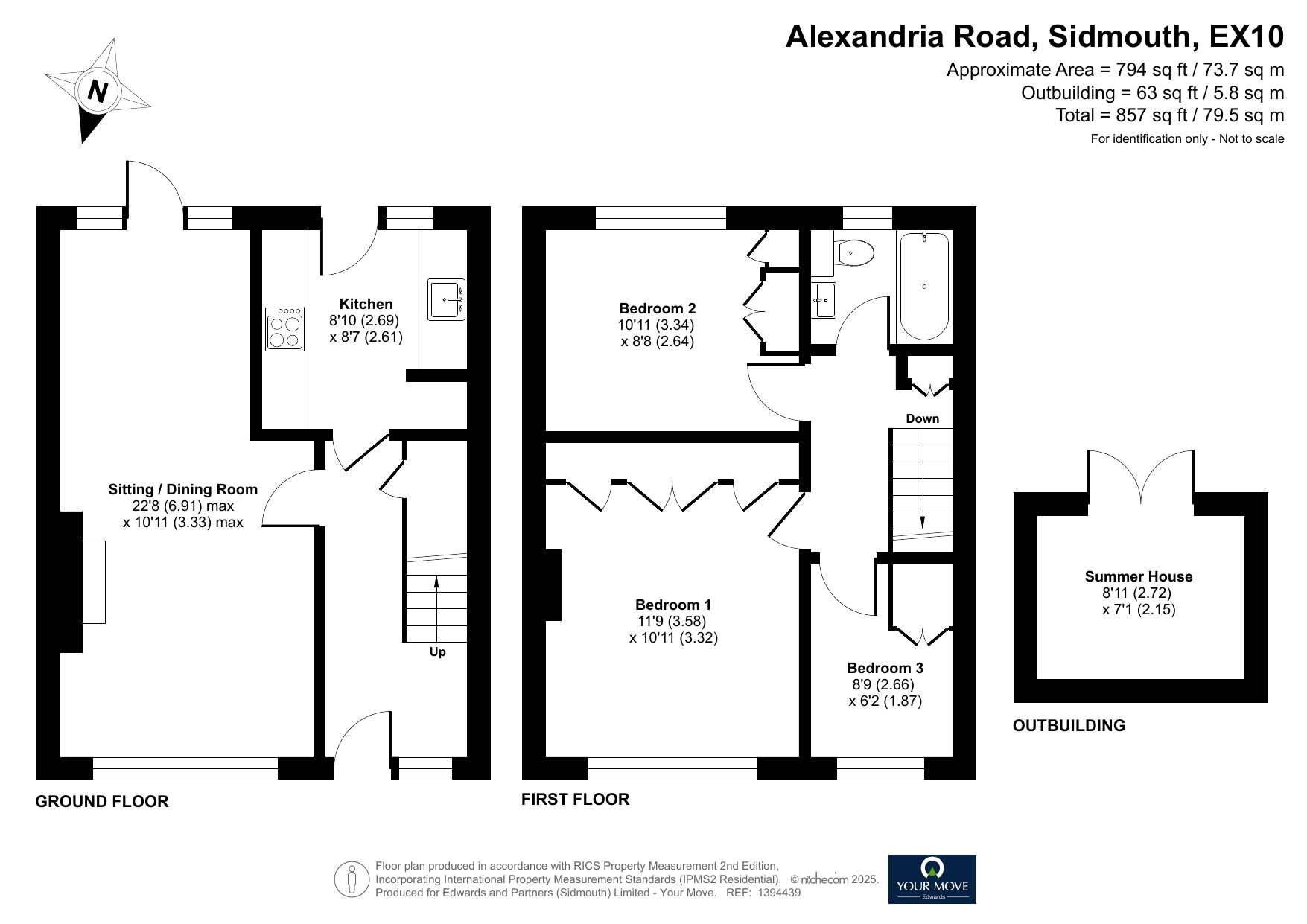 62, Alexandria Road, Devon floorplan