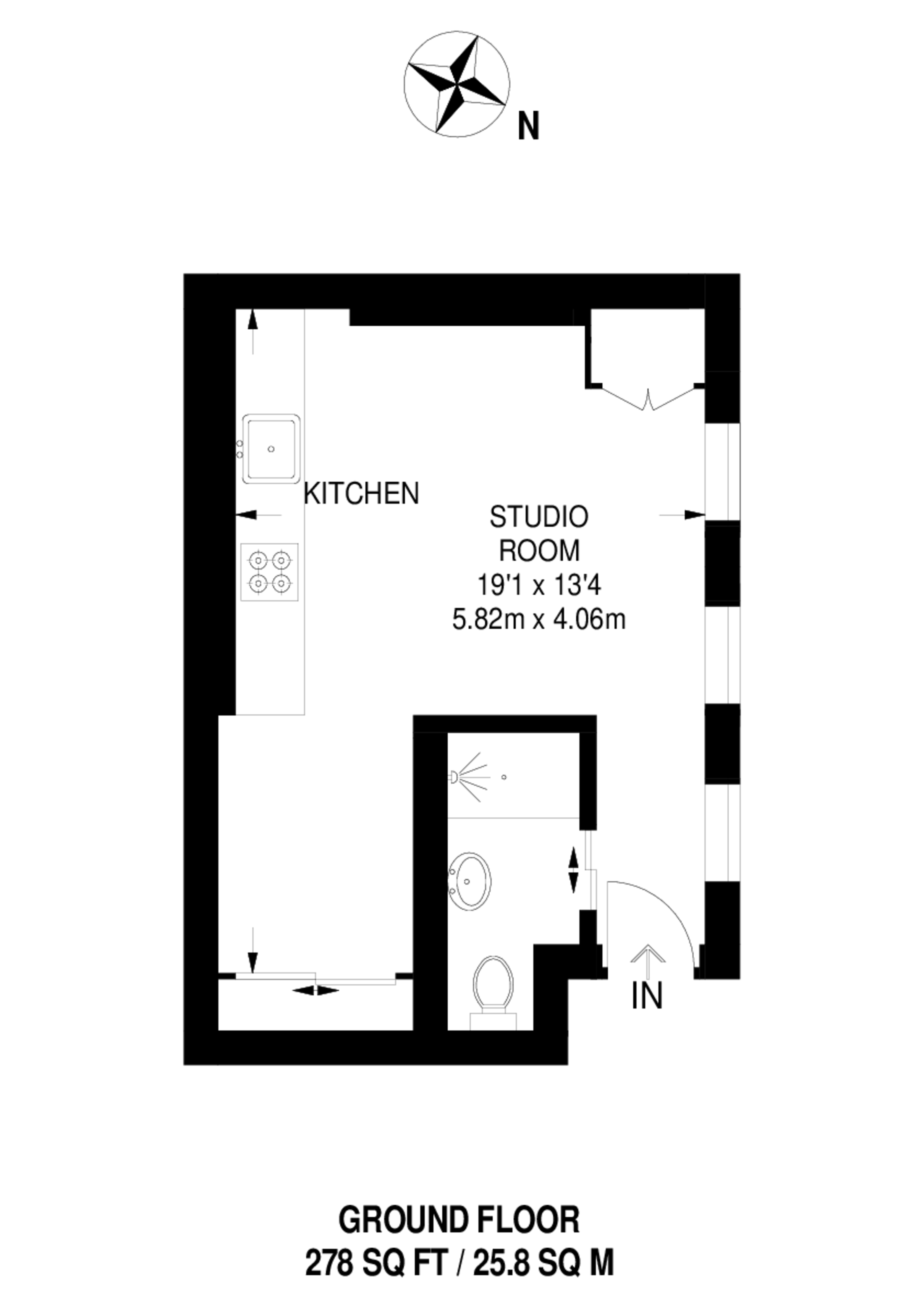 All Souls Place, Marylebone floorplan