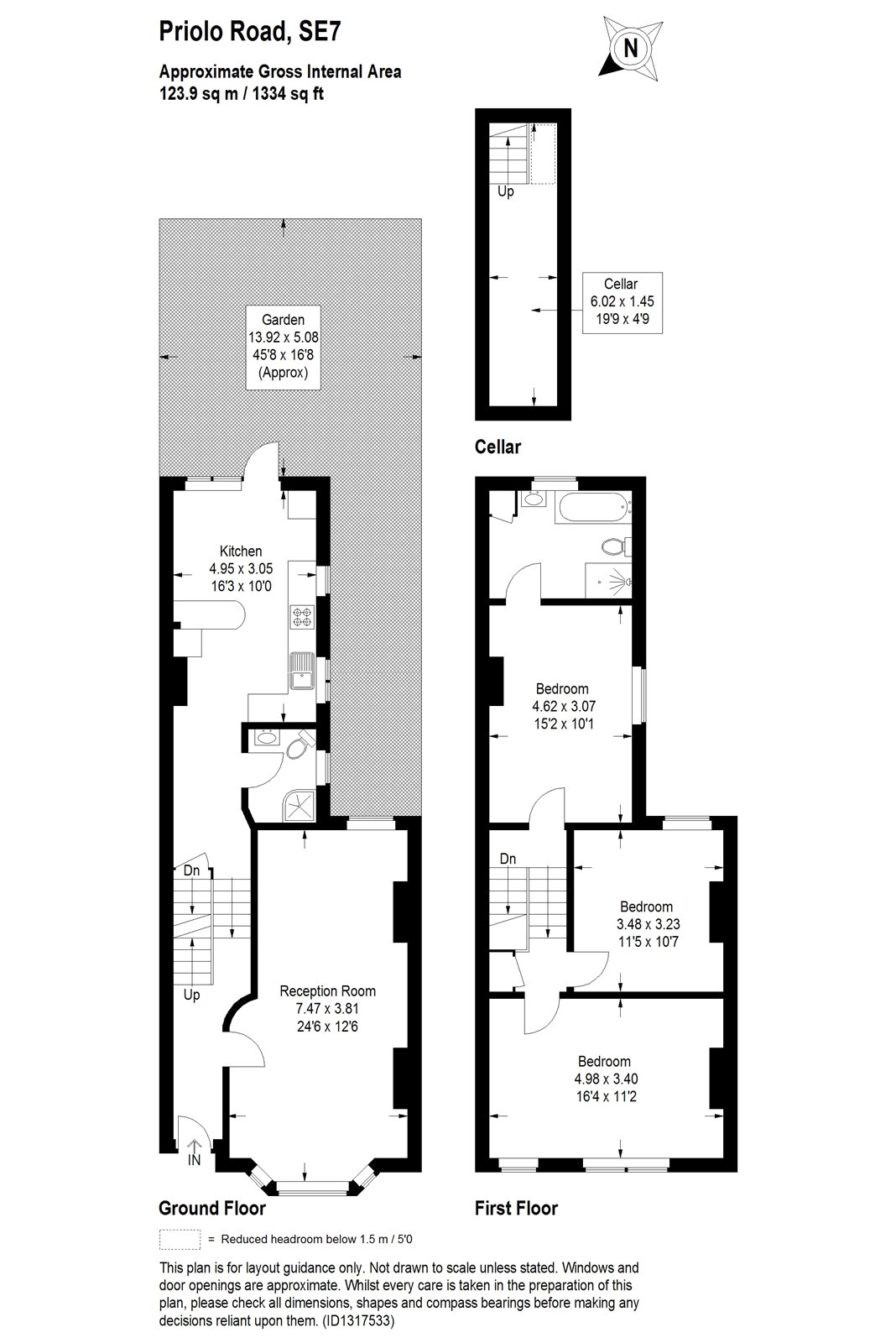 71, Priolo Road, London floorplan