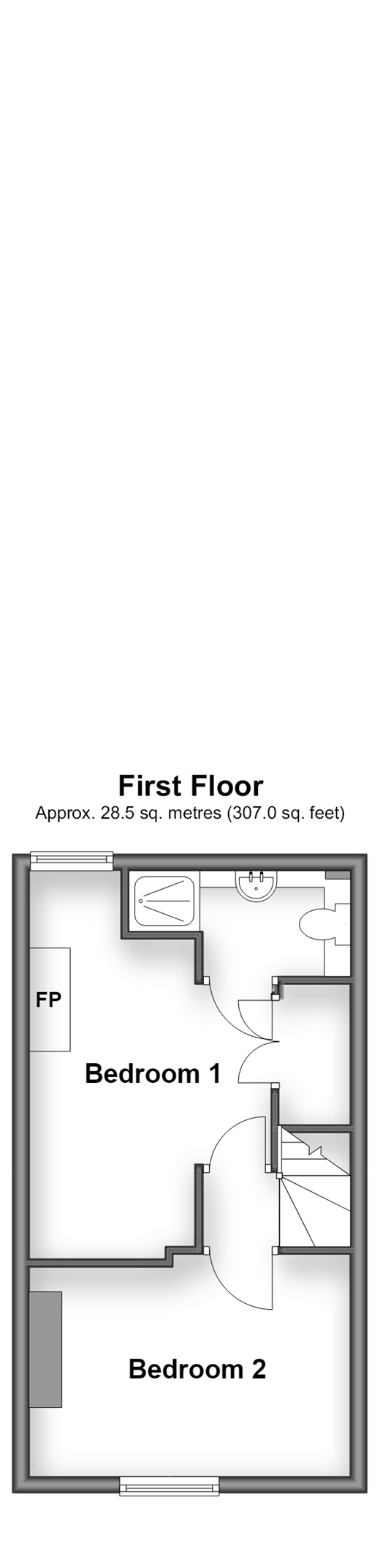 Whitworth Road, Portsmouth floorplan