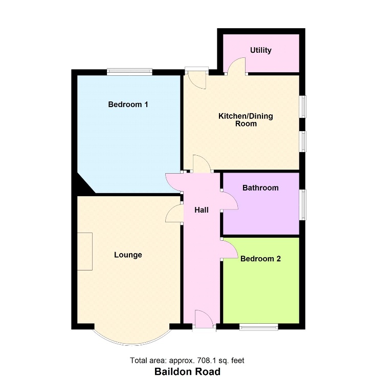 54, Baildon Road, Shipley floorplan