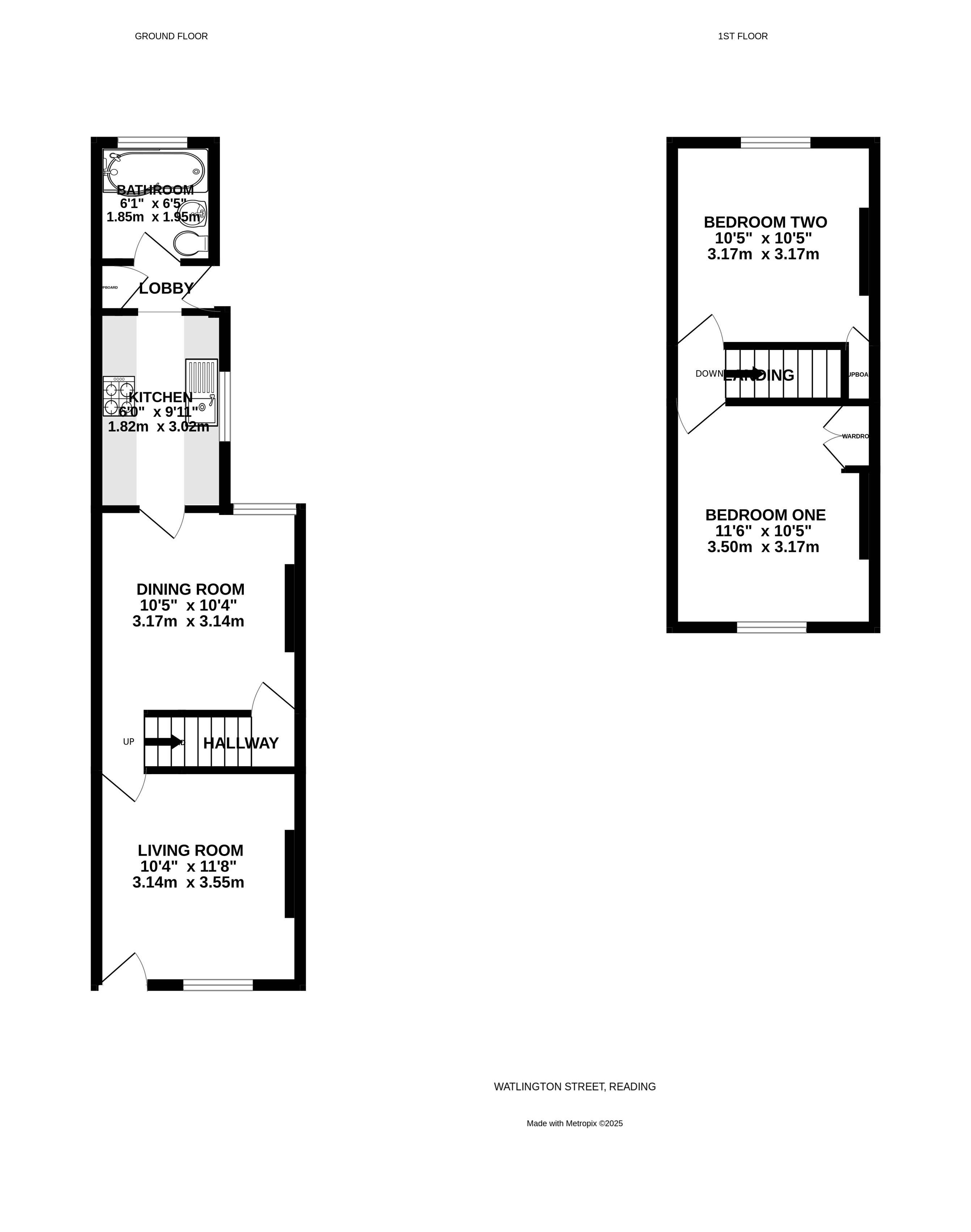 89, Watlington Street, Reading floorplan
