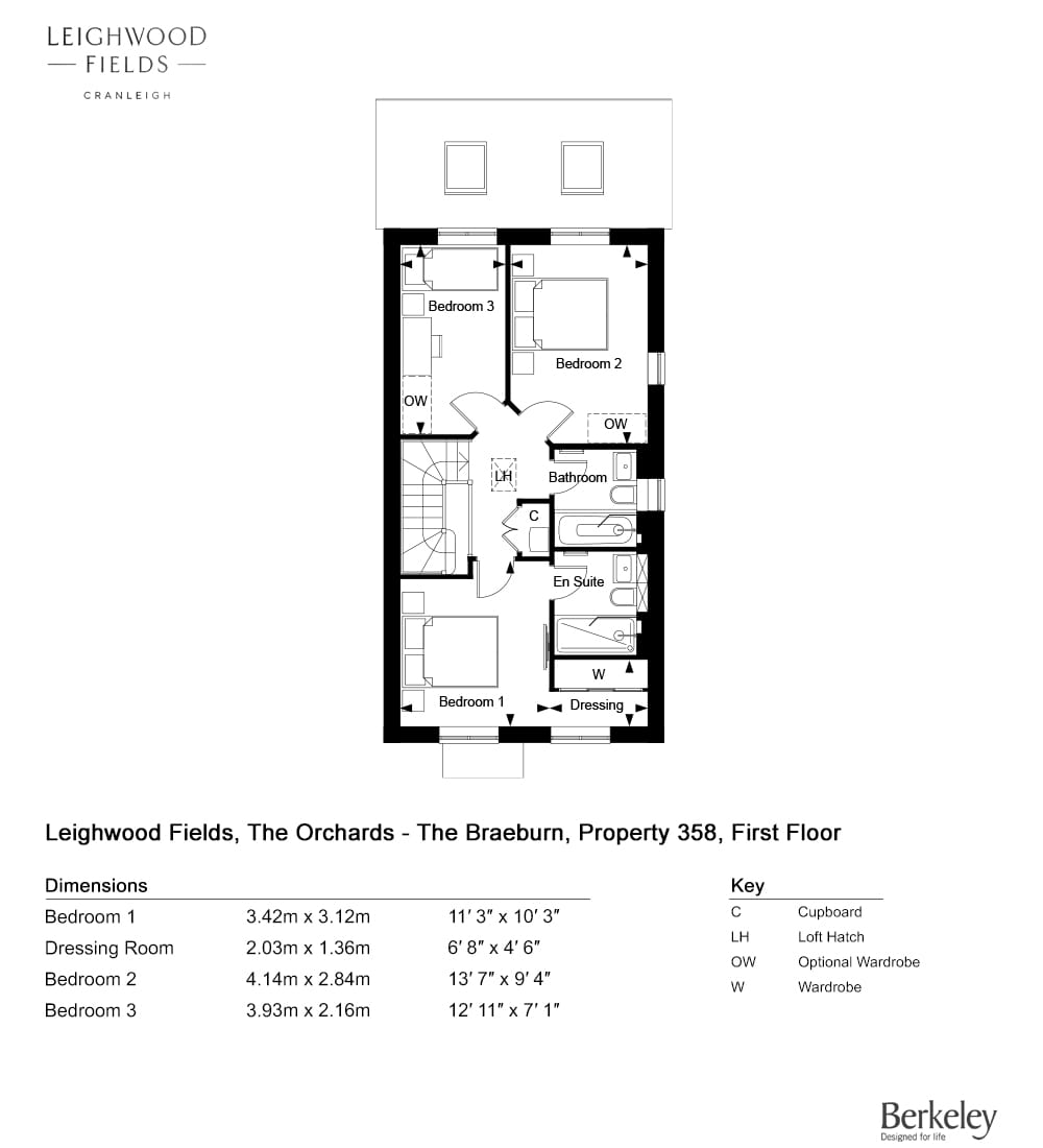 358, Cranleigh, Gu6 8Wq, Cranleigh floorplan