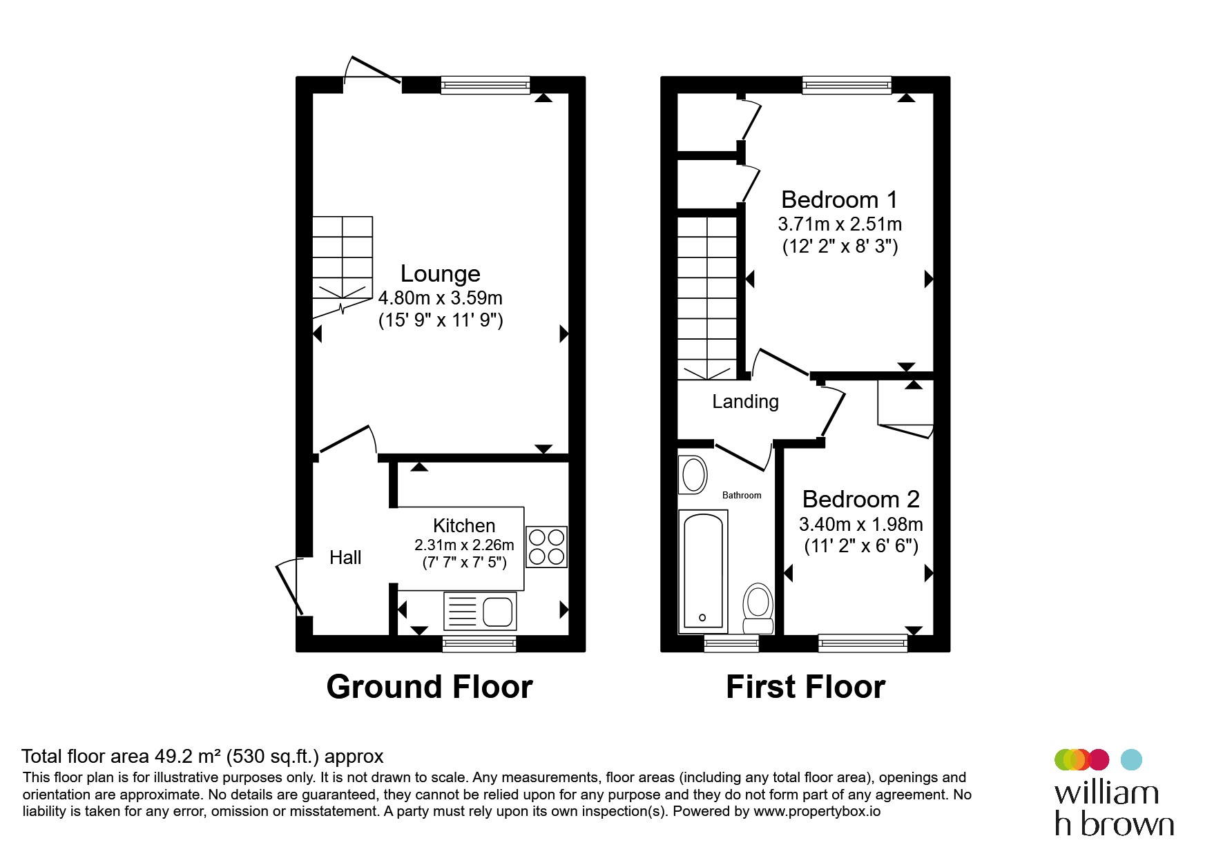 34, Castle Road, Wellingborough floorplan