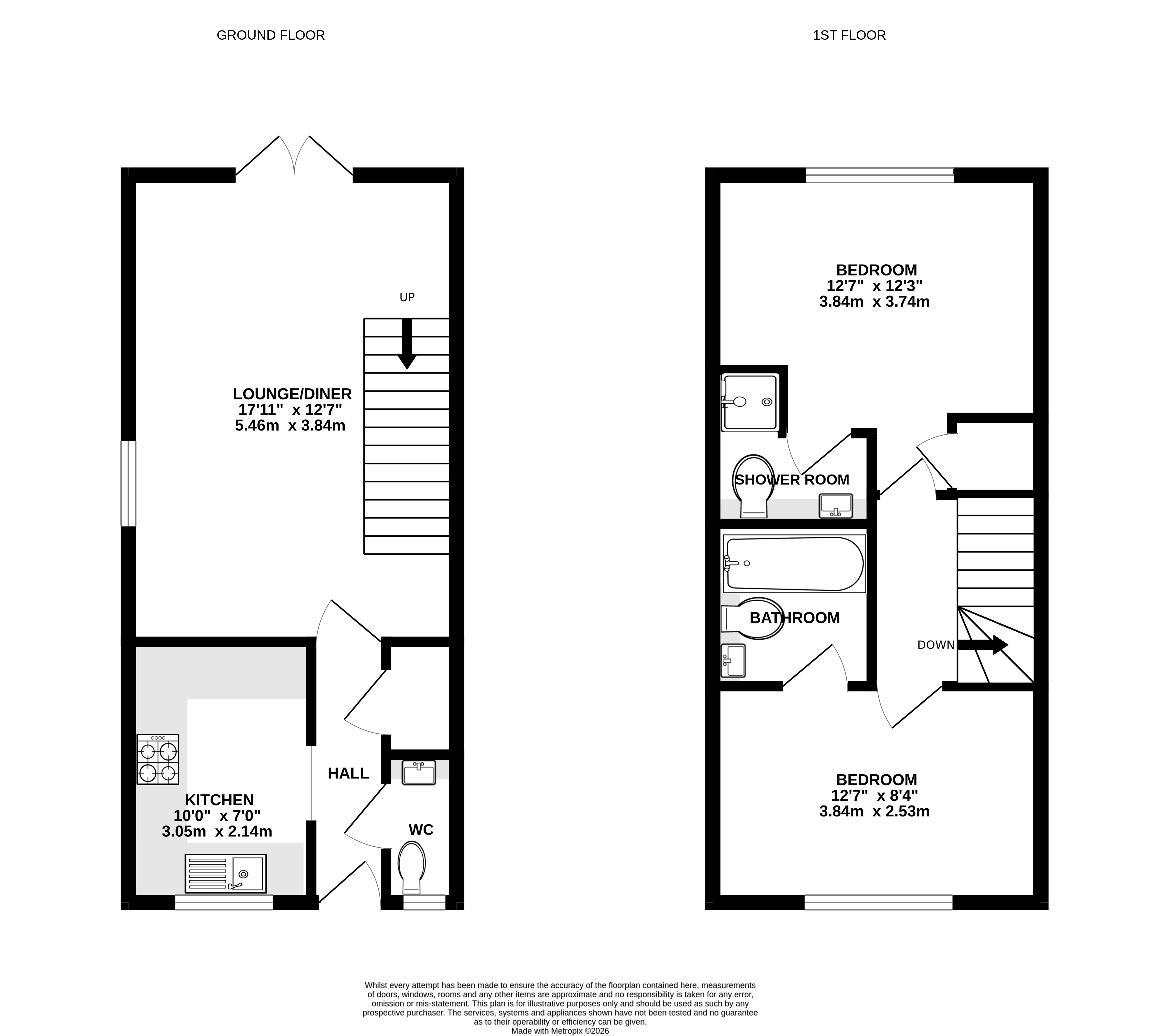 5, Beaufort Road, Ash Vale floorplan