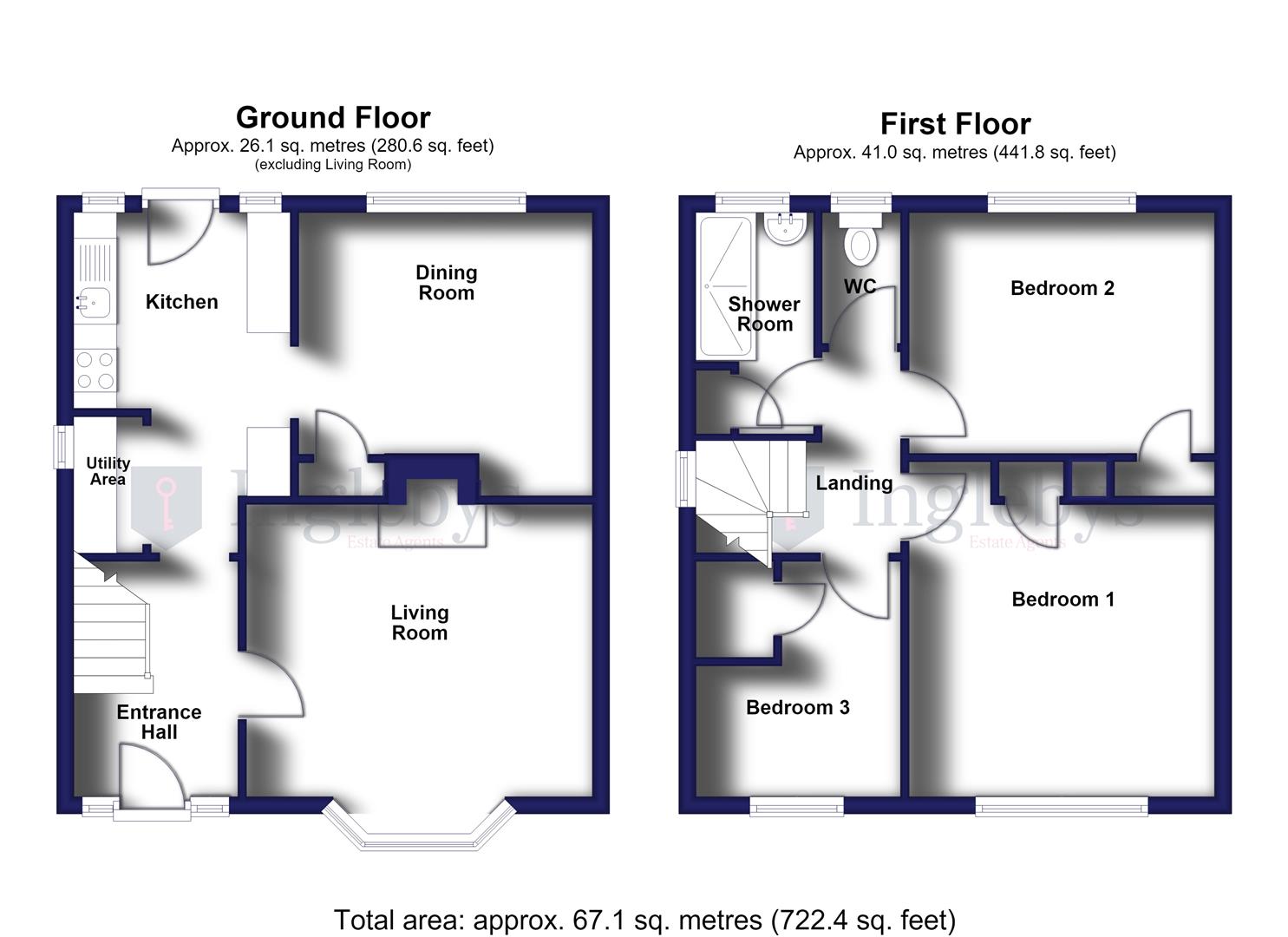 17, St. Michaels Close, Liverton Mines floorplan