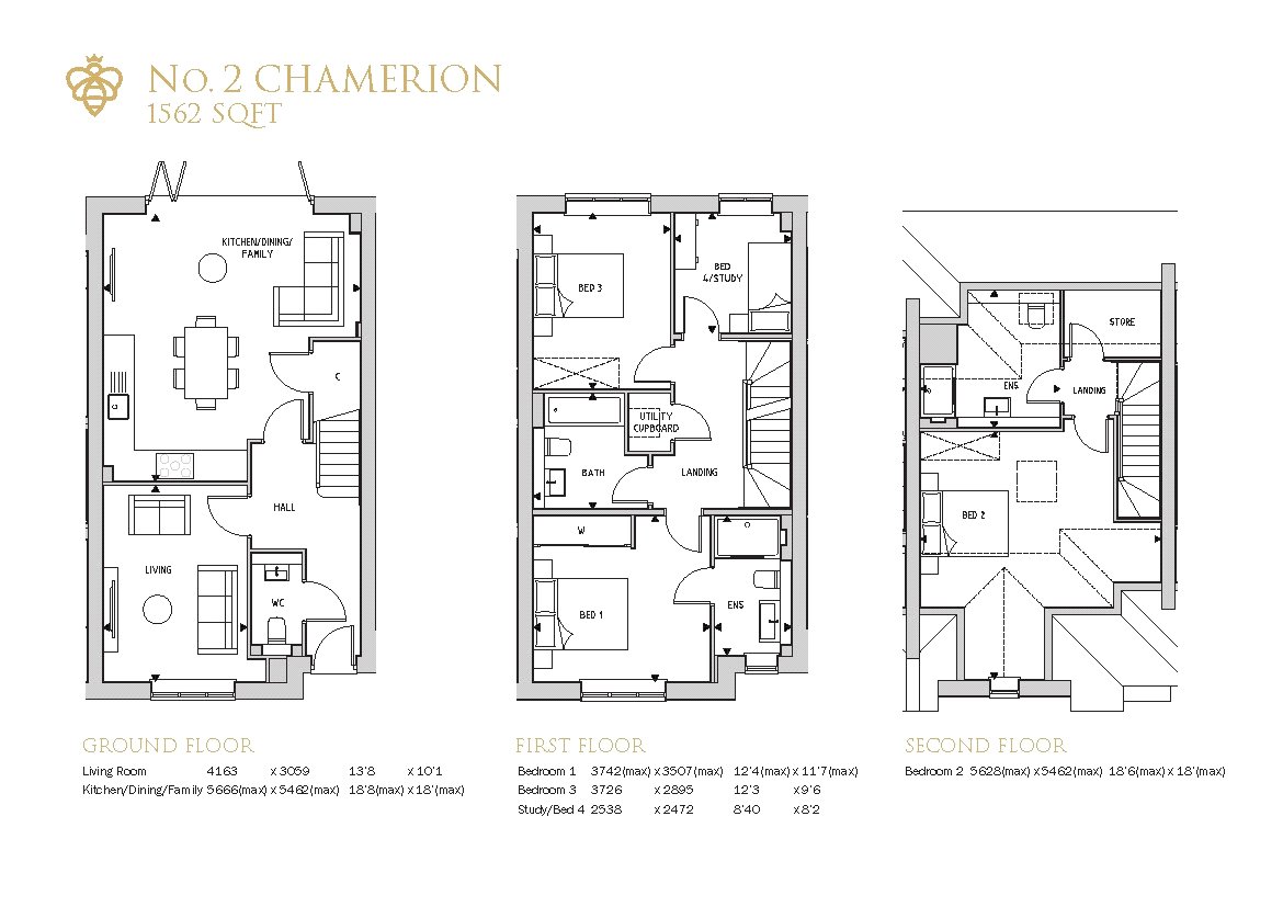 Queenbee Gardens,, Queens Road, Weybridge floorplan