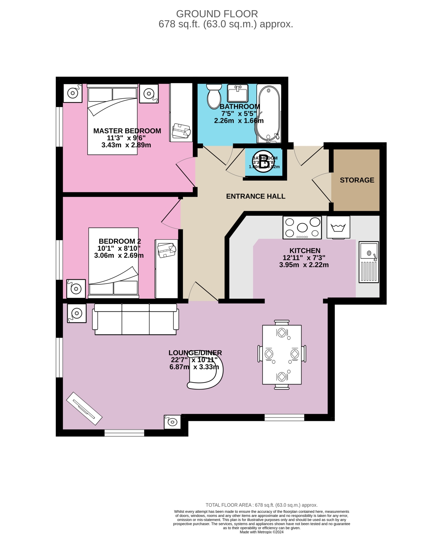 4, Broadlands Place, Pudsey floorplan