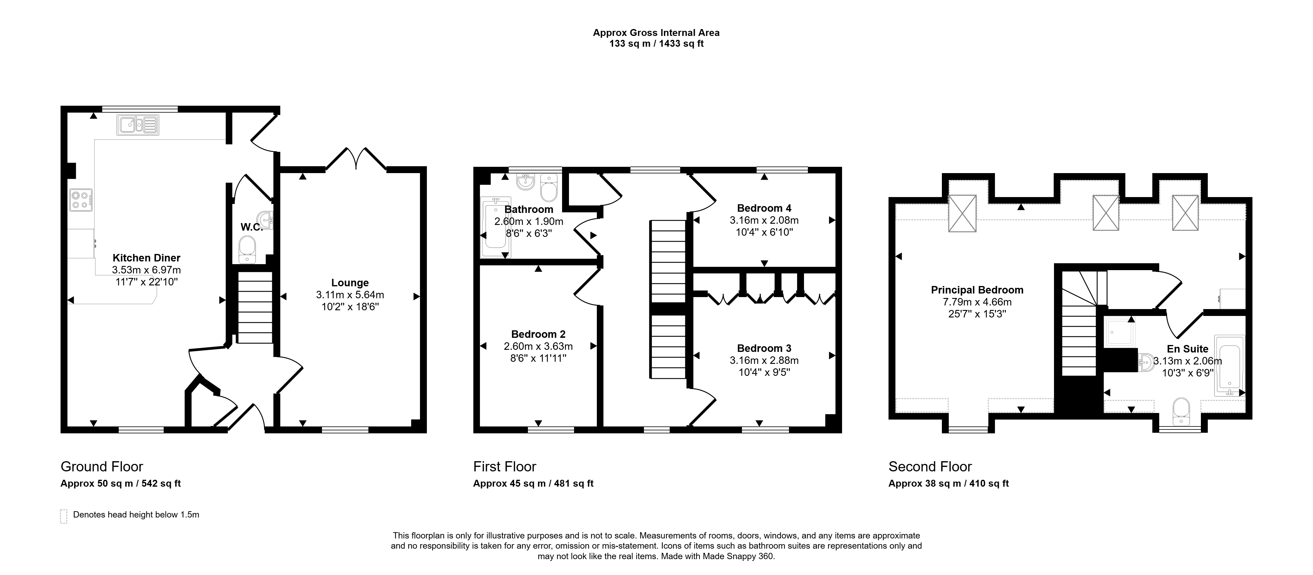 42, Bashkir Road, Westbury floorplan
