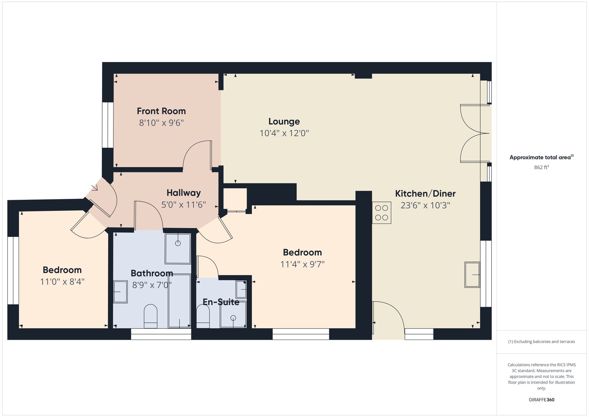 45 Hearsall Avenue, Stanford-Le-Hope floorplan