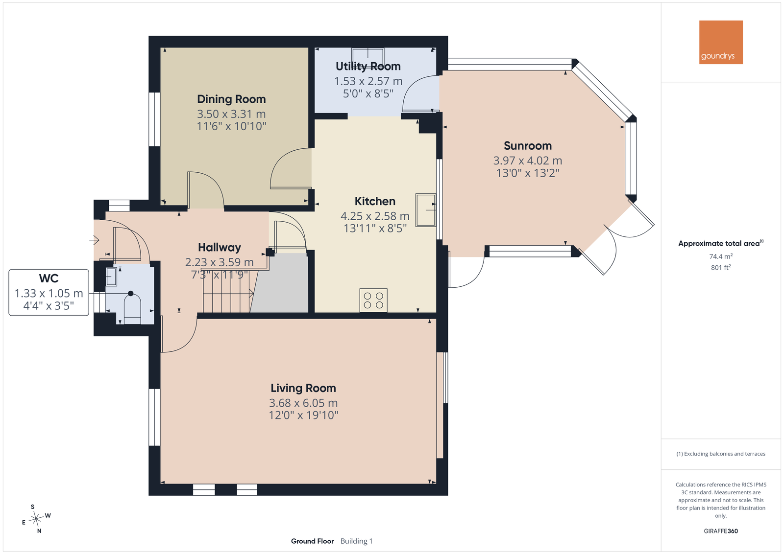 39, College Way, Truro floorplan
