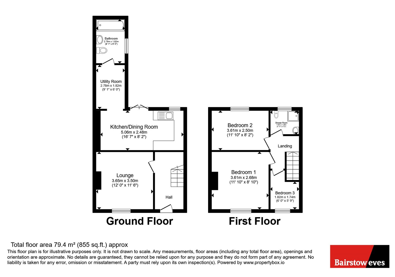 31, Diamond Avenue, Nottingham floorplan