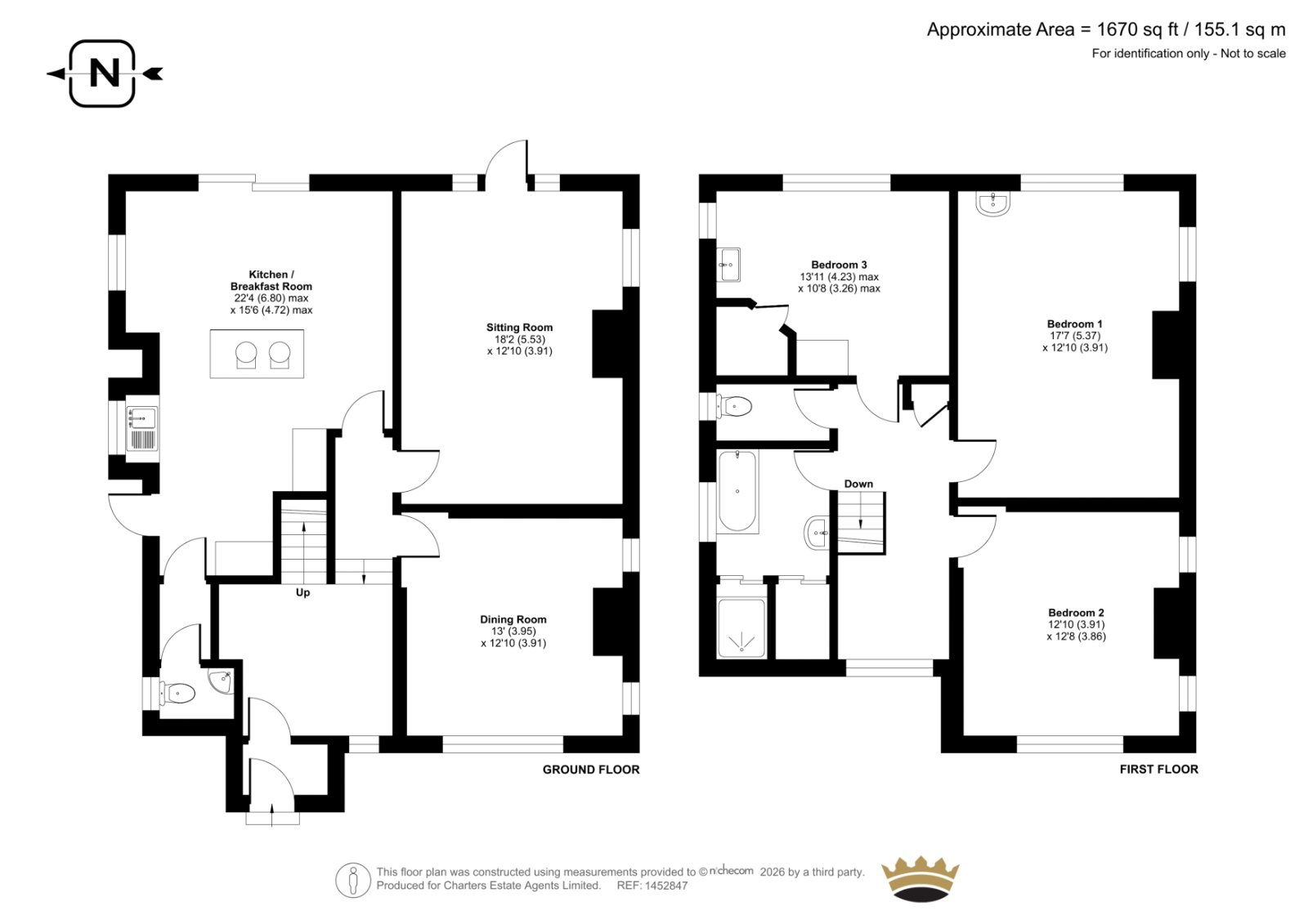 Quernmoor,, Mill Lane, West Sussex floorplan