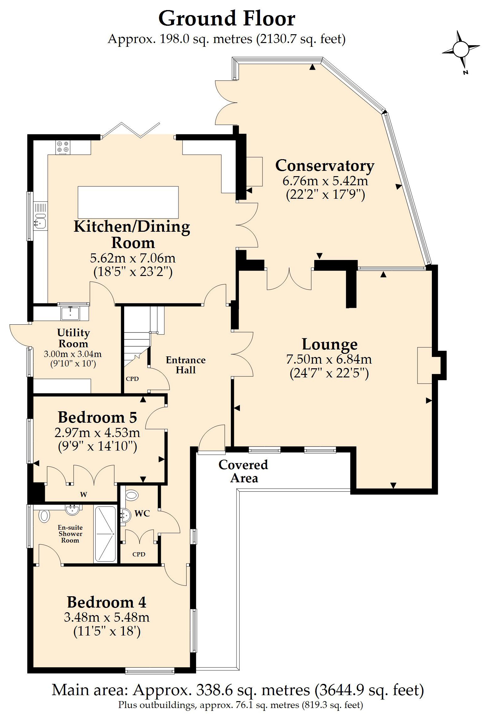 37, Riverside Road, Ferndown floorplan