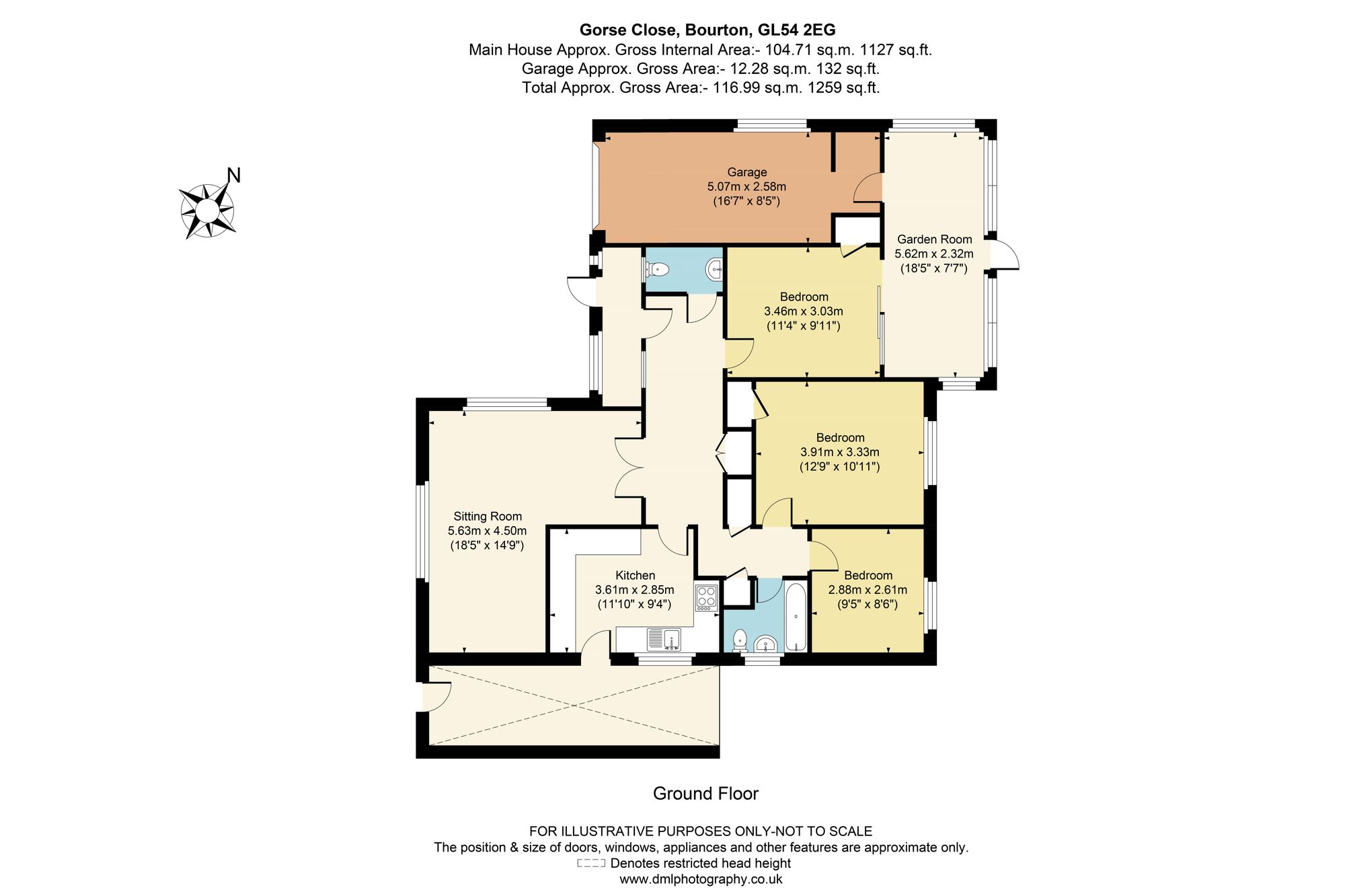 Gorse Close, Bourton-On-The-Water, GL54 floorplan