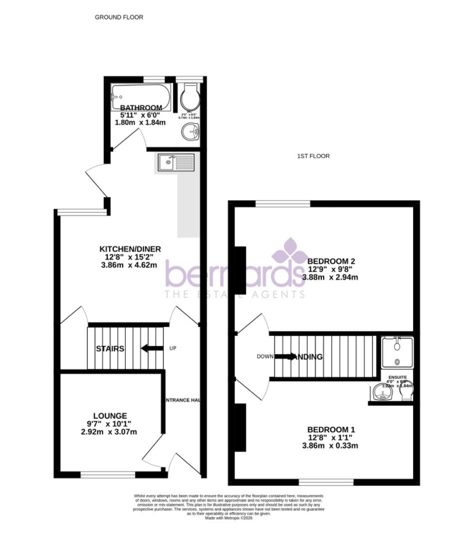 Owen Street, Southsea floorplan