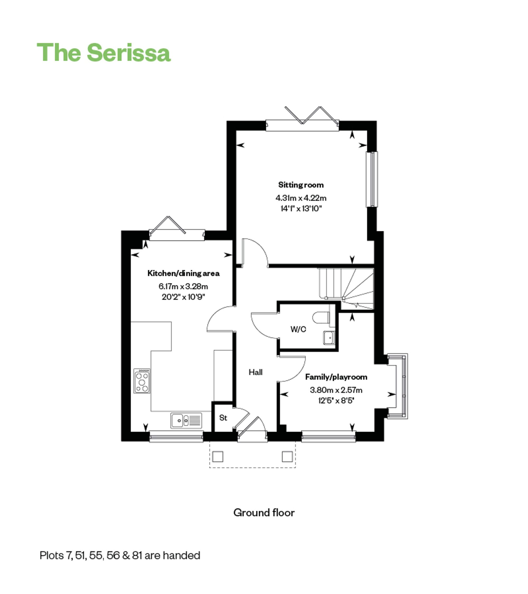 Serissa, Arlesey Road, Stotfold floorplan