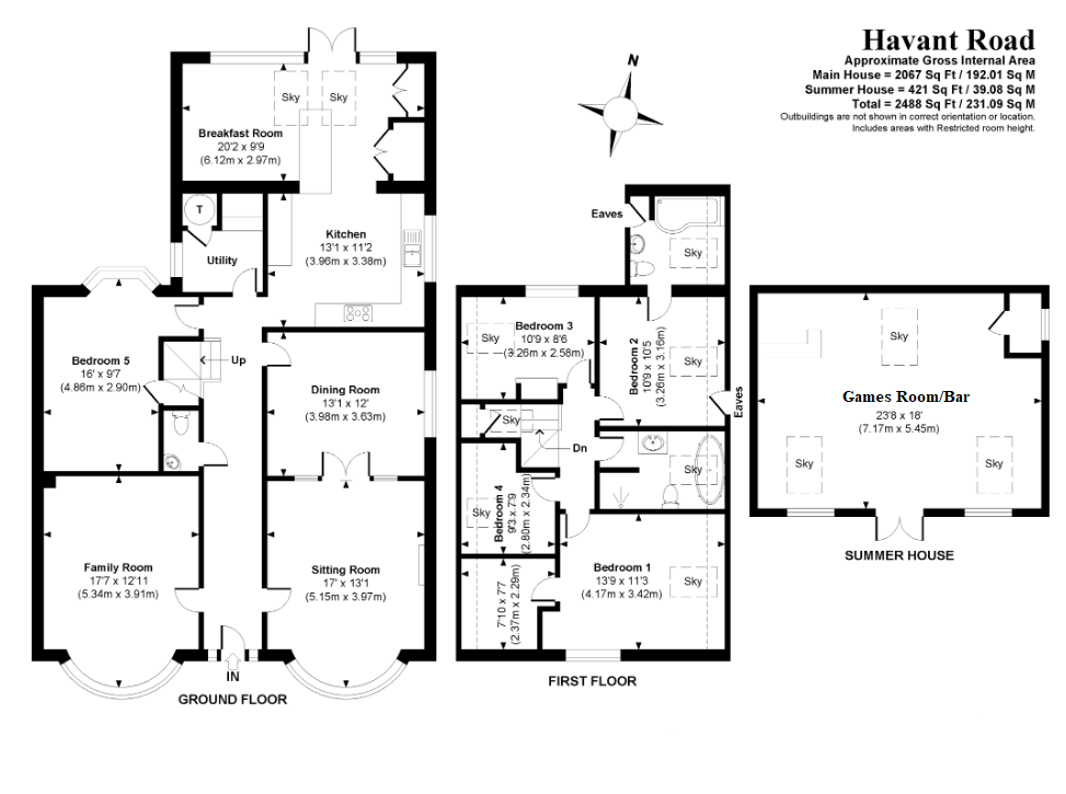 207, Havant Road, Portsmouth floorplan