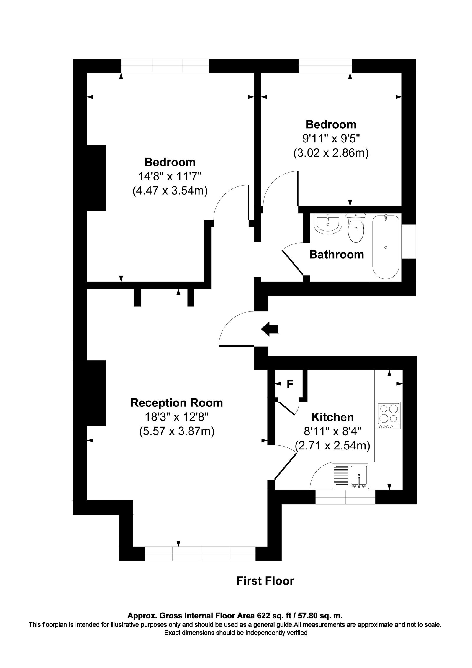 4a, Luffman Road, London floorplan