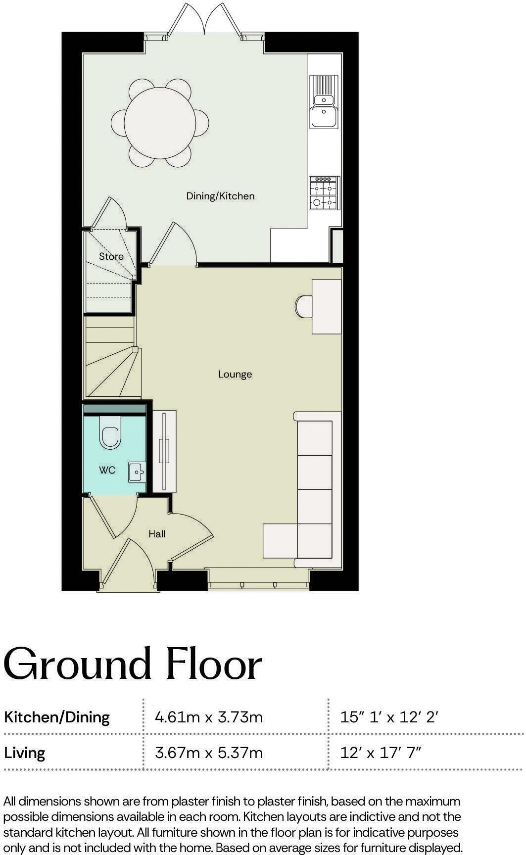 Plot 14 Rosedale, Stallingborough Road, Immingham floorplan