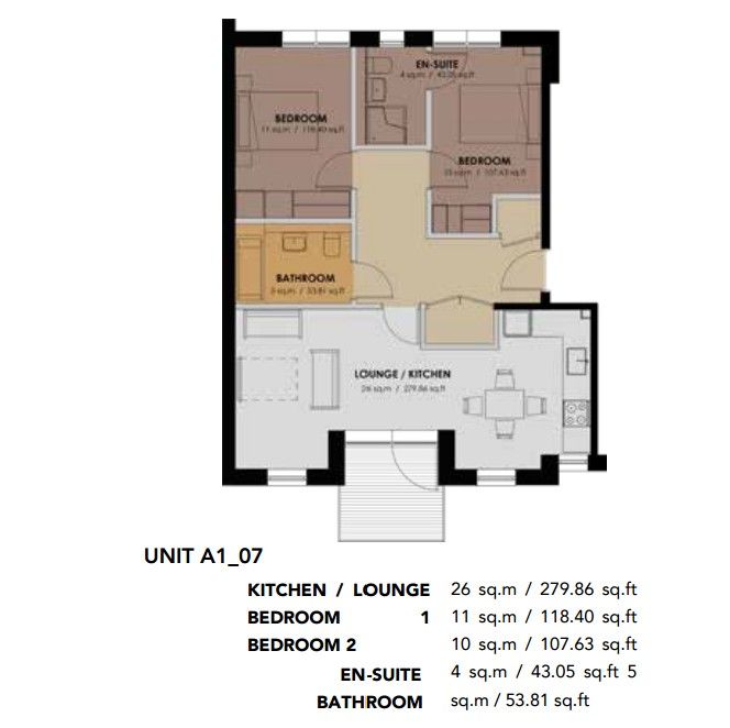 Flat 16, Varis Court, Coulsdon floorplan