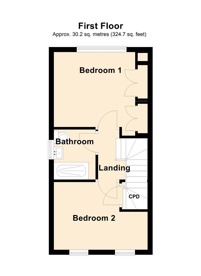 68, Olive Grove, Goole floorplan