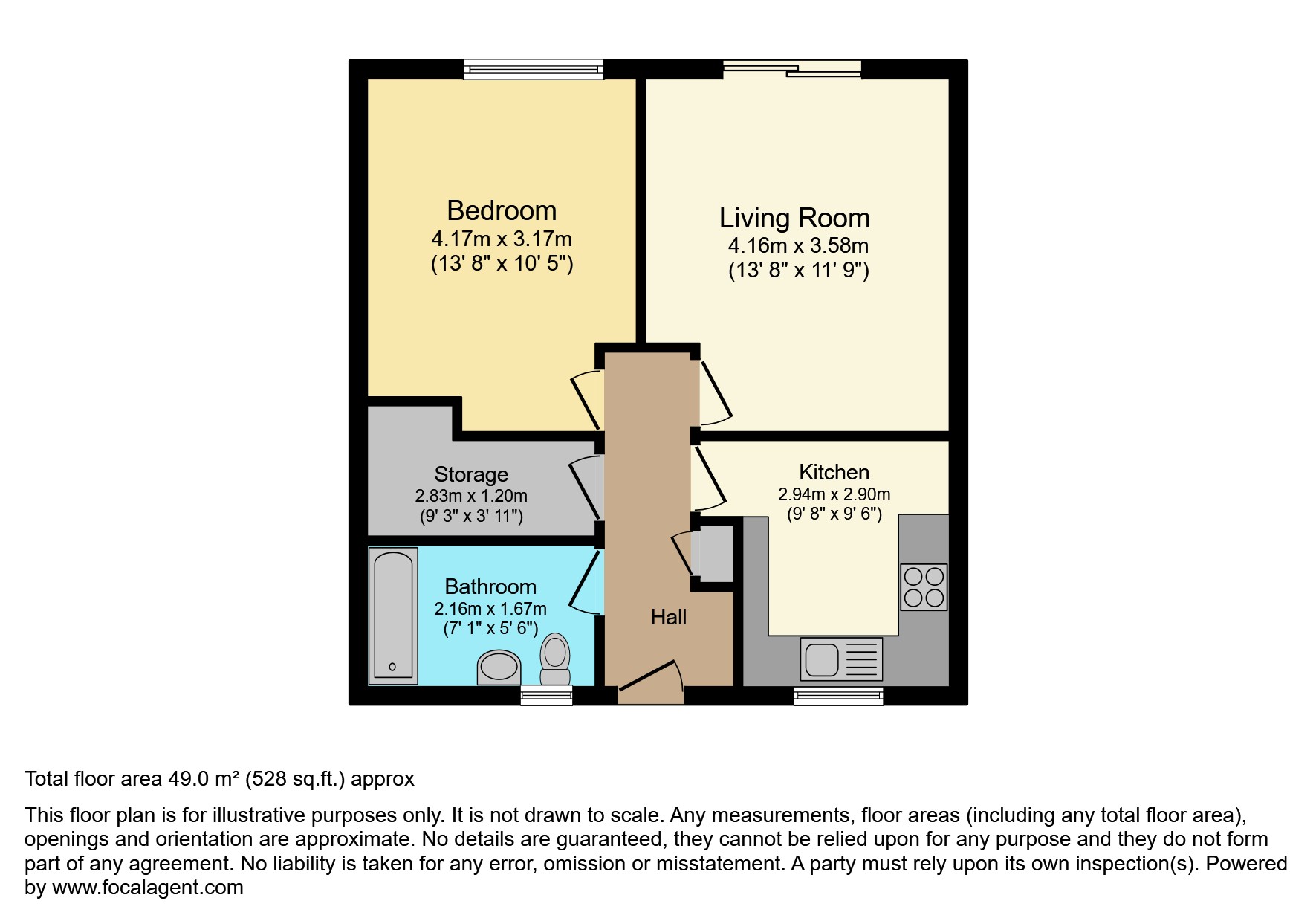 5, Elm Close, Norwich floorplan