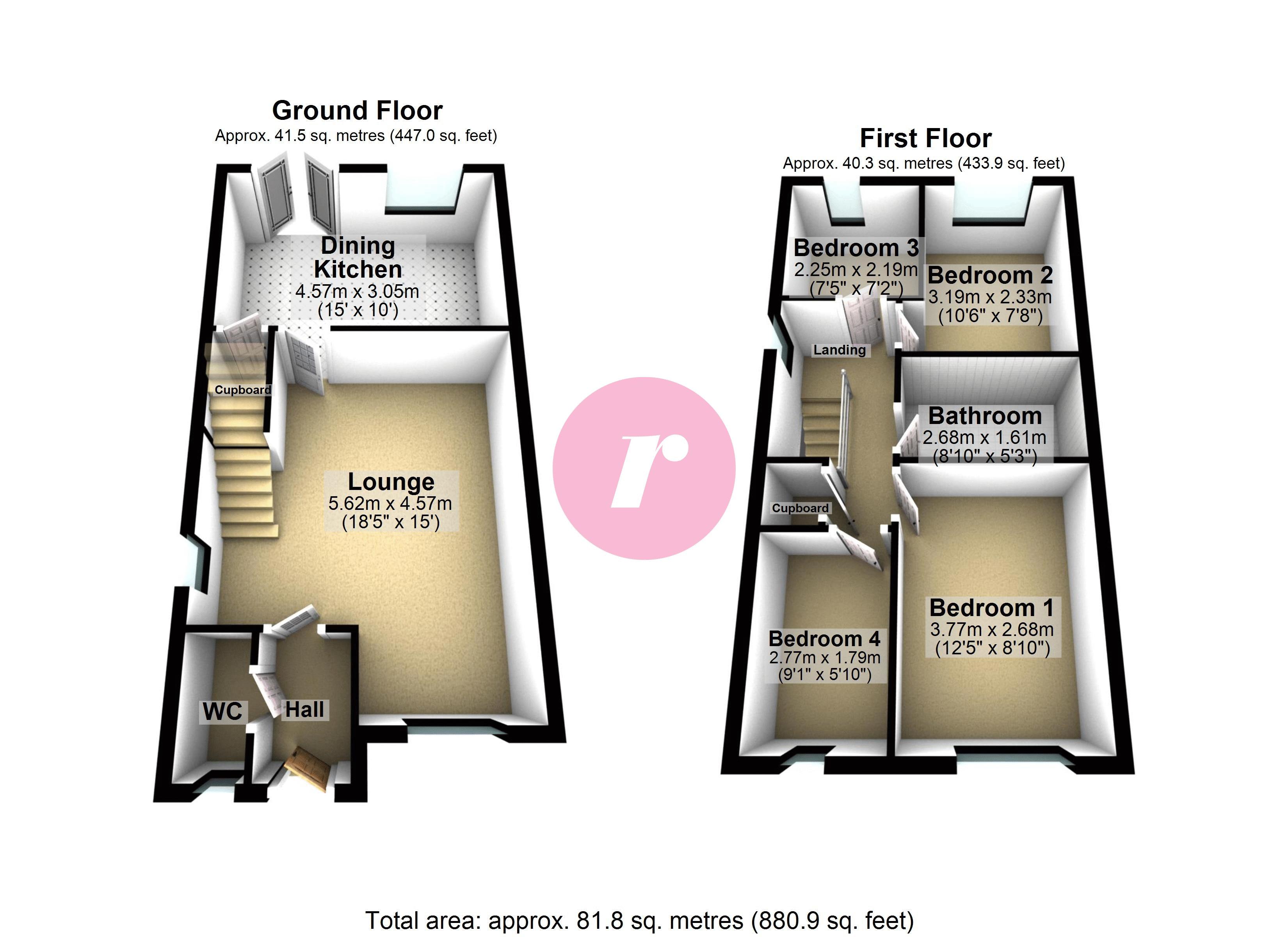 29, Wasp Mill Drive, Rochdale floorplan