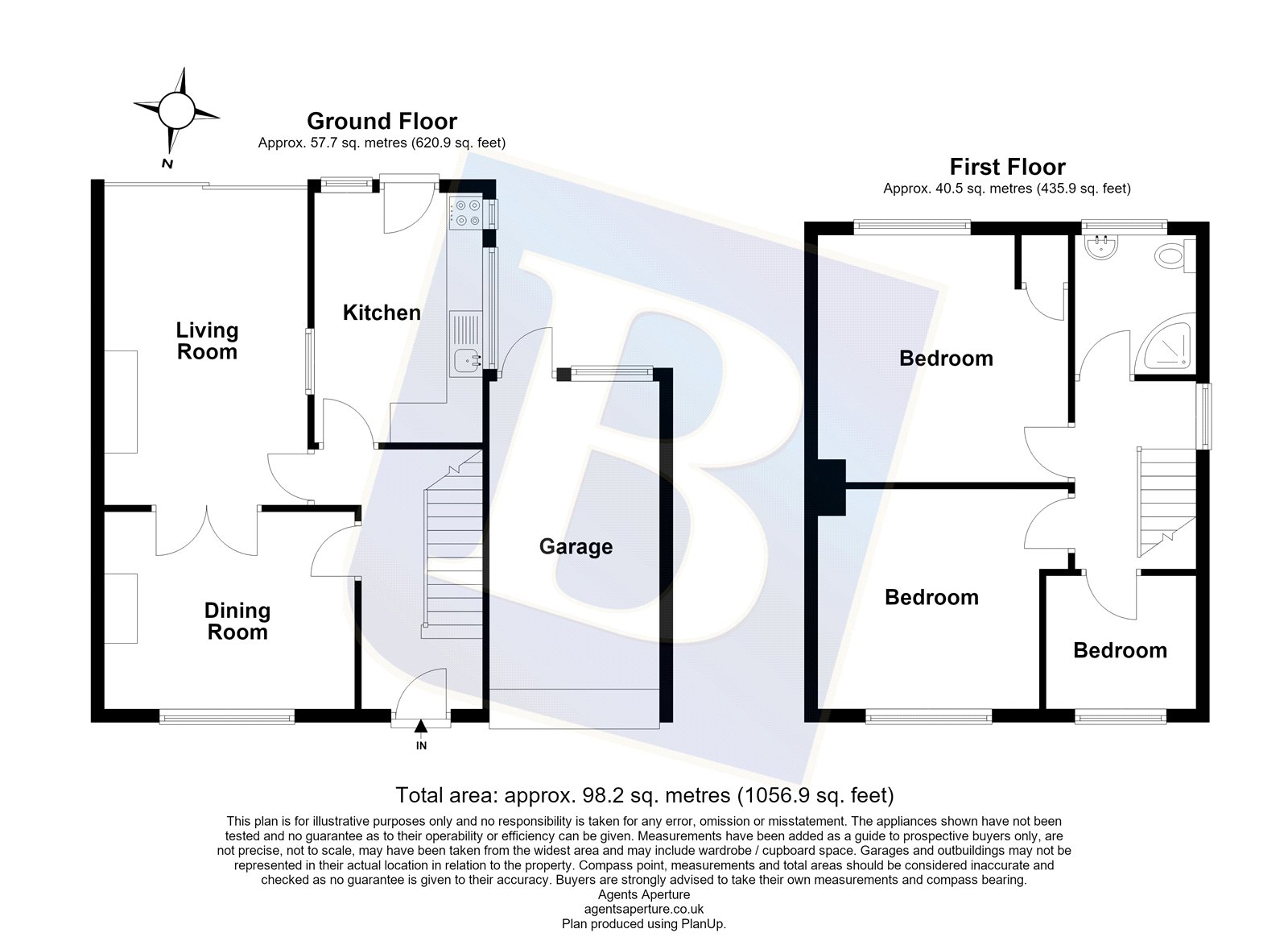 6, Longwood Close, Upminster floorplan