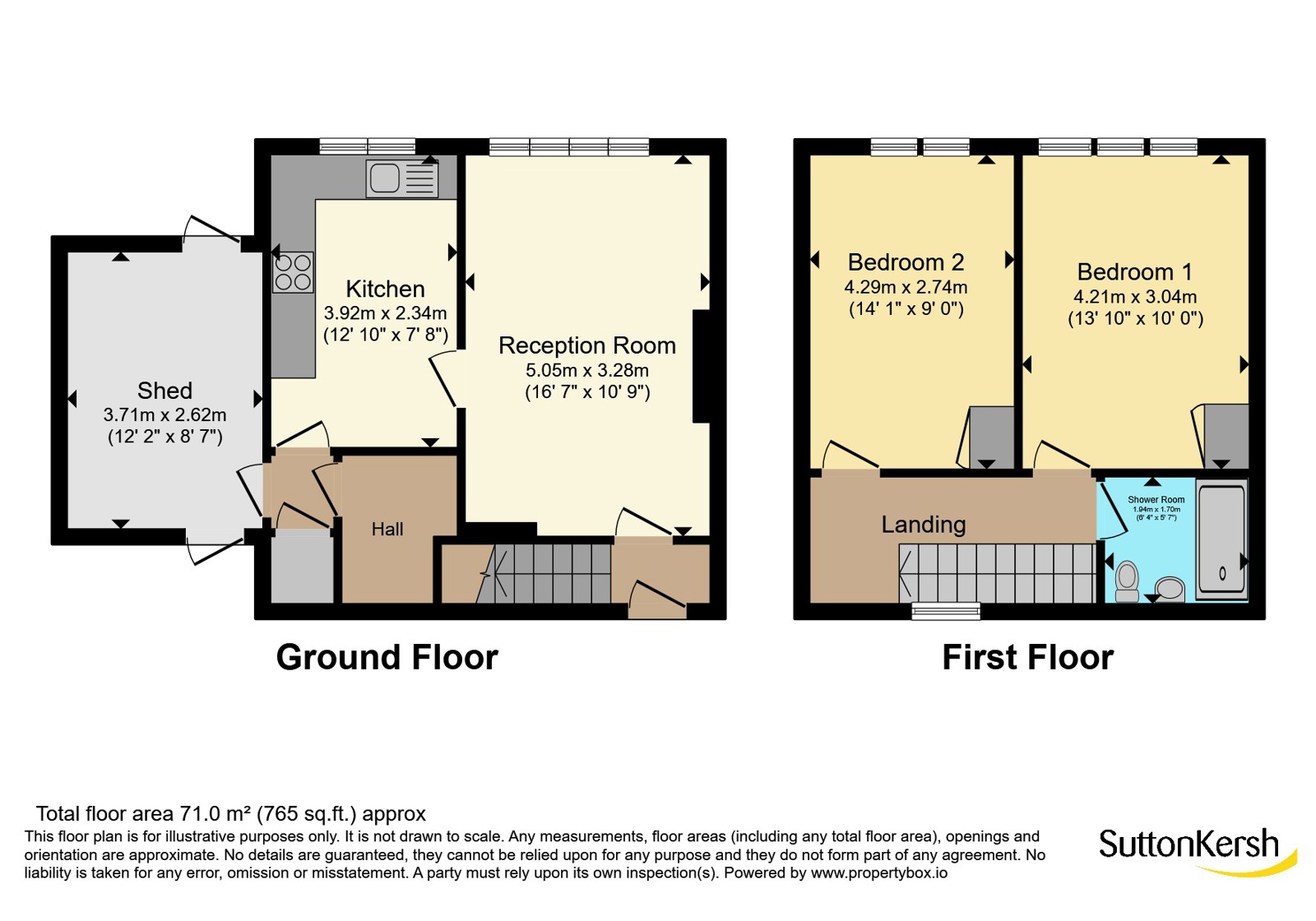 10, Totnes Road, Merseyside floorplan
