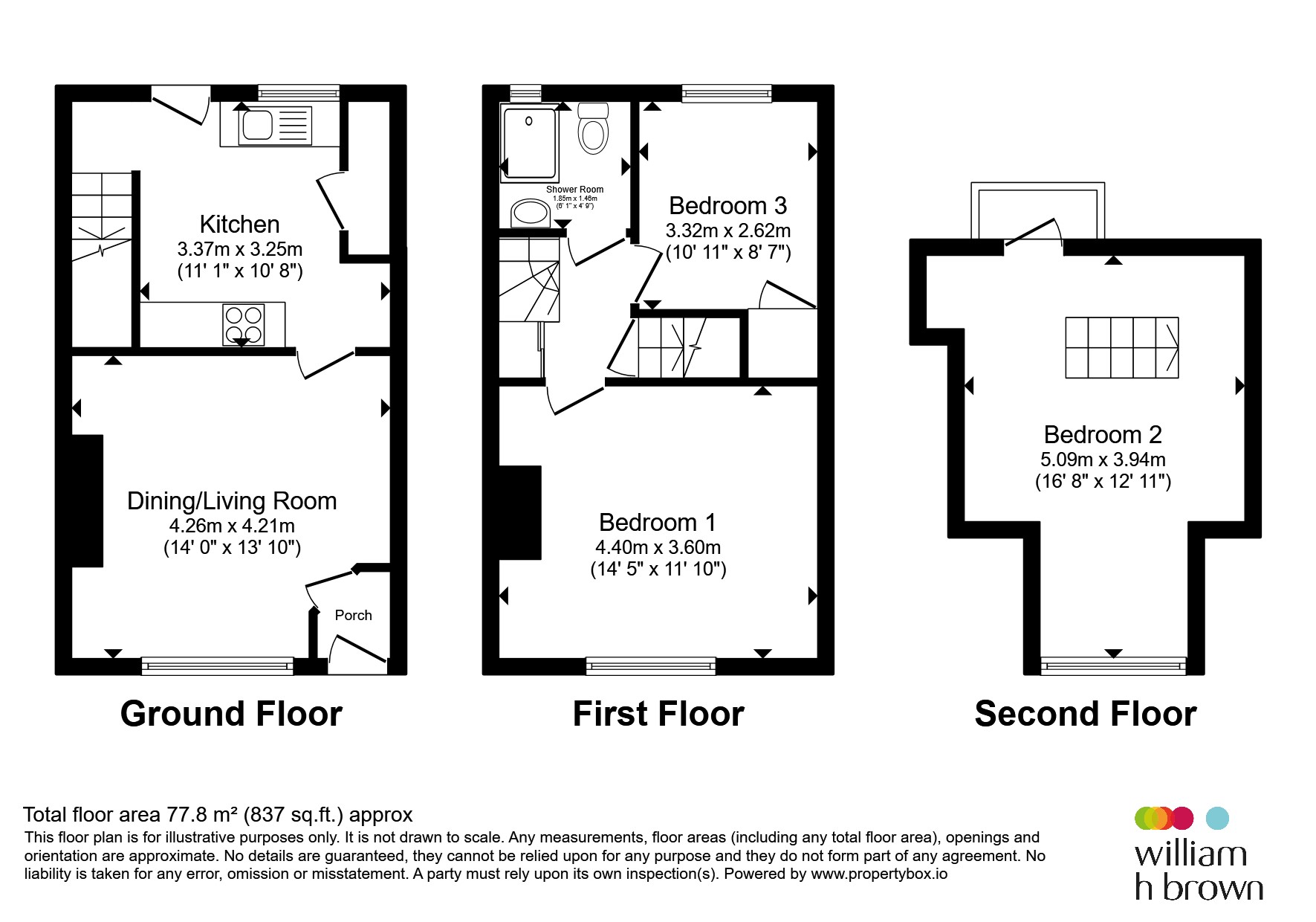 3, St. Helena Road, Bradford floorplan
