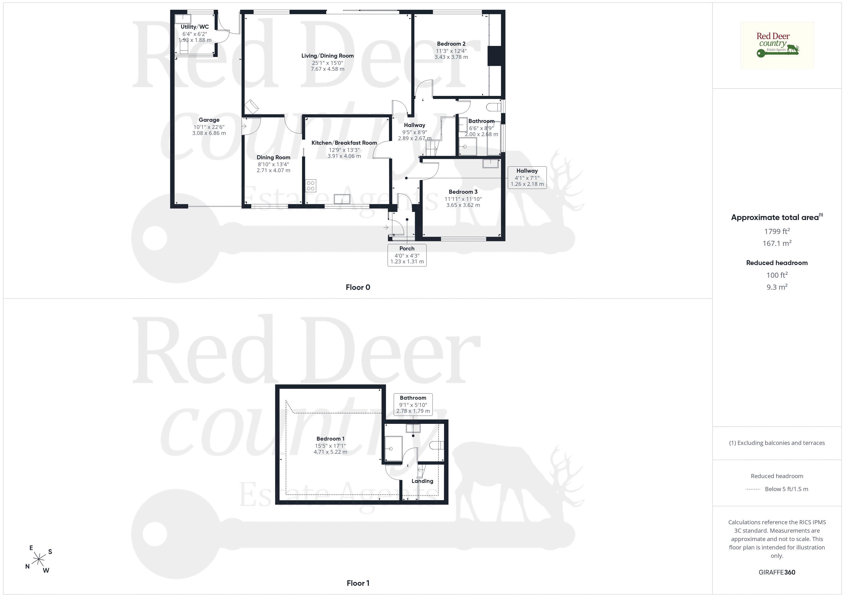 Hillcrest, Whitegate Road, Minehead floorplan
