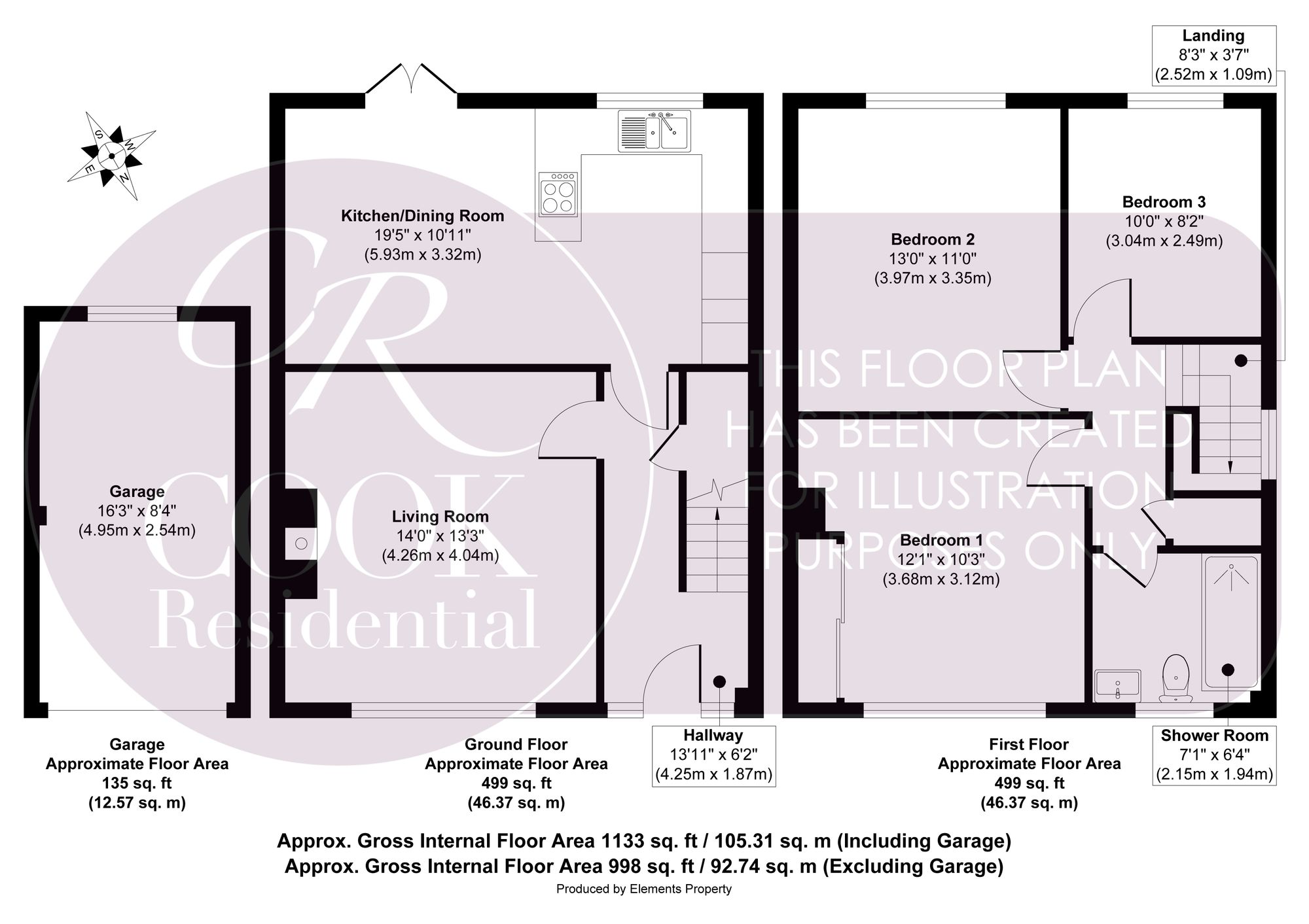 18 Oak Manor Drive, Cheltenham floorplan