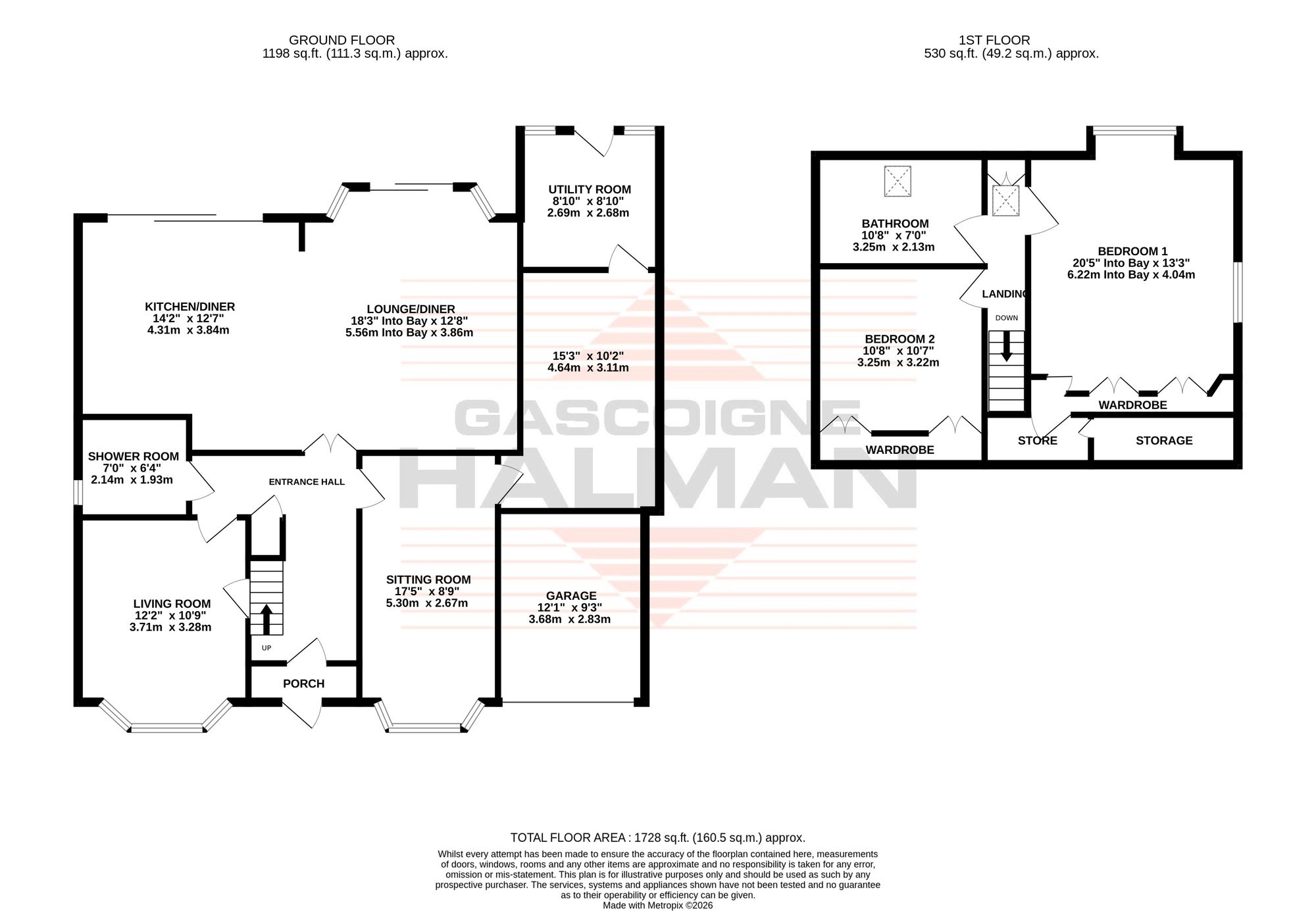 13 Fownhope Road, Sale floorplan