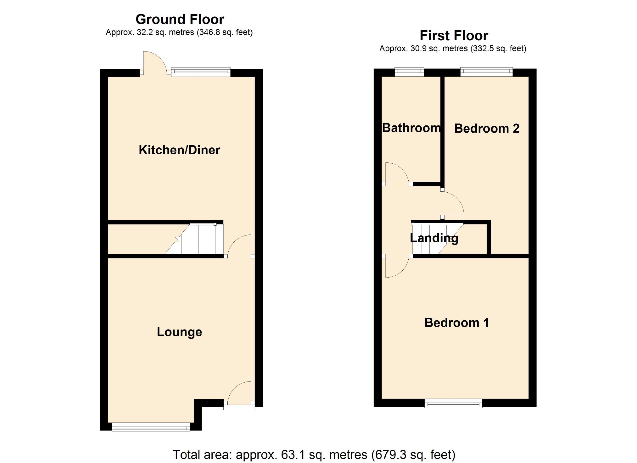 2 bed property for sale in Ratcliffe Street, Levenshulme, Manchester