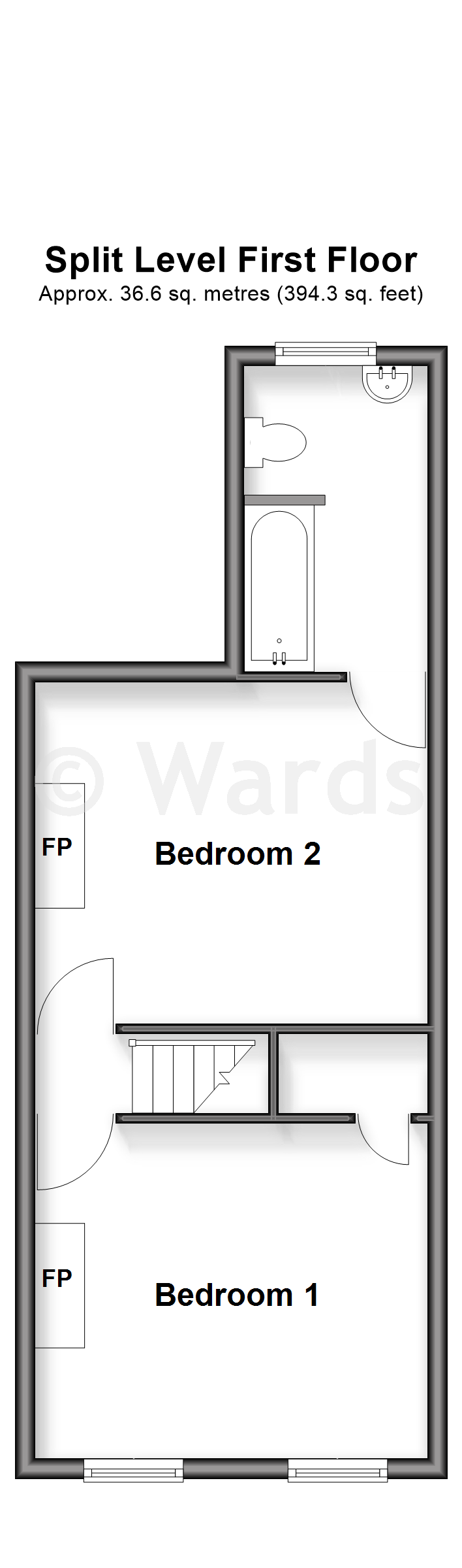 66, Rochester Avenue, Rochester floorplan
