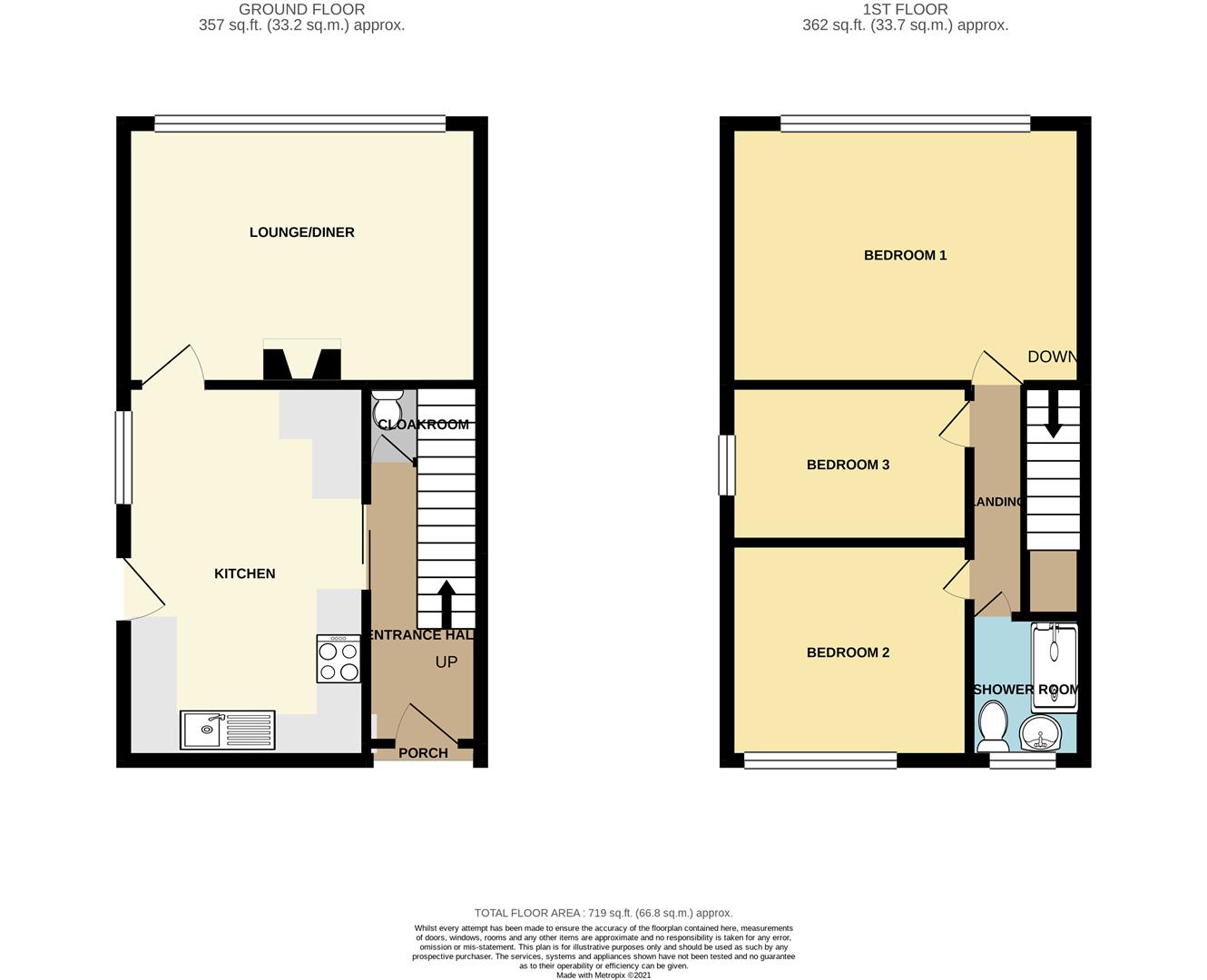 1a, Wellington Street, Nottingham floorplan
