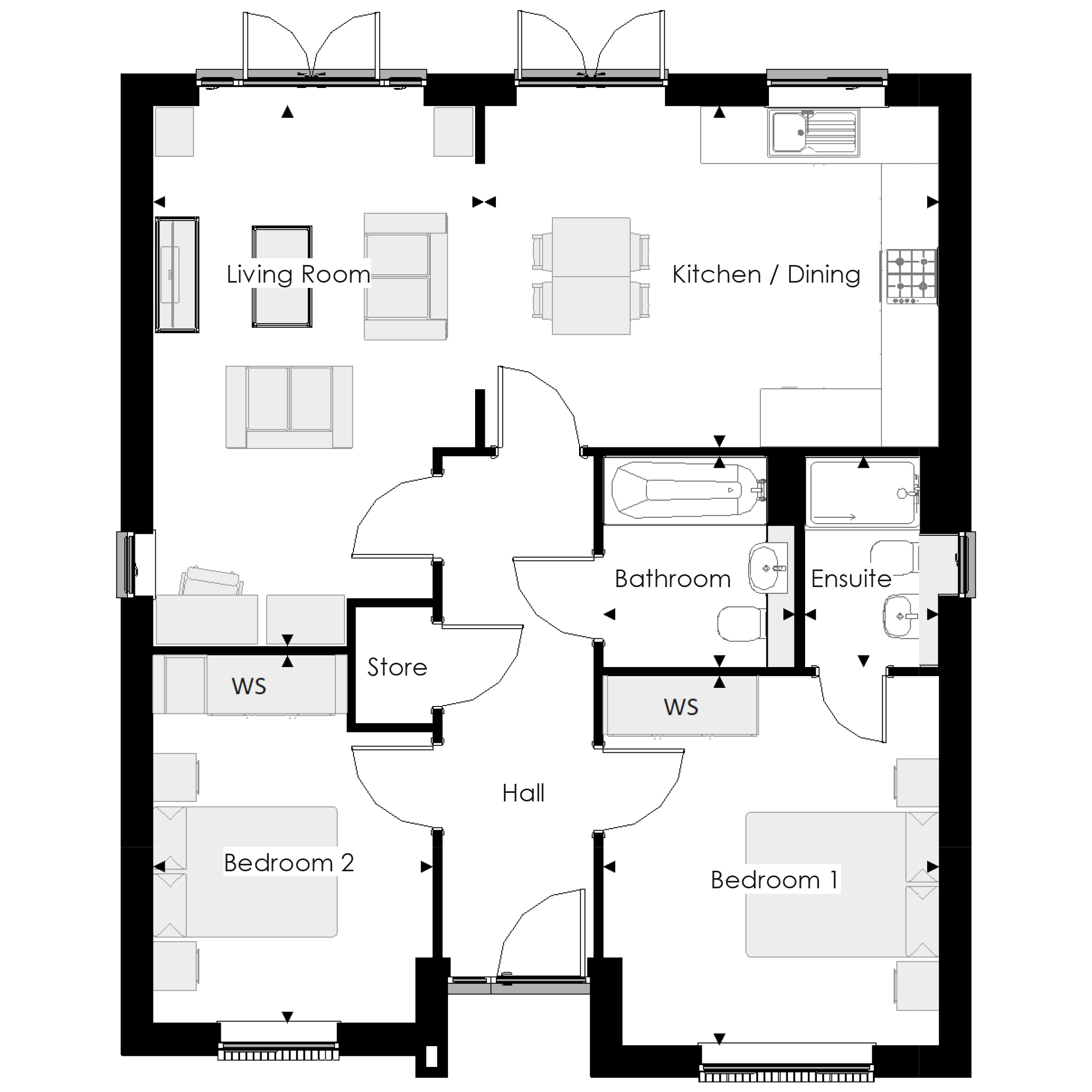 2001, Desford Road, Ratby floorplan