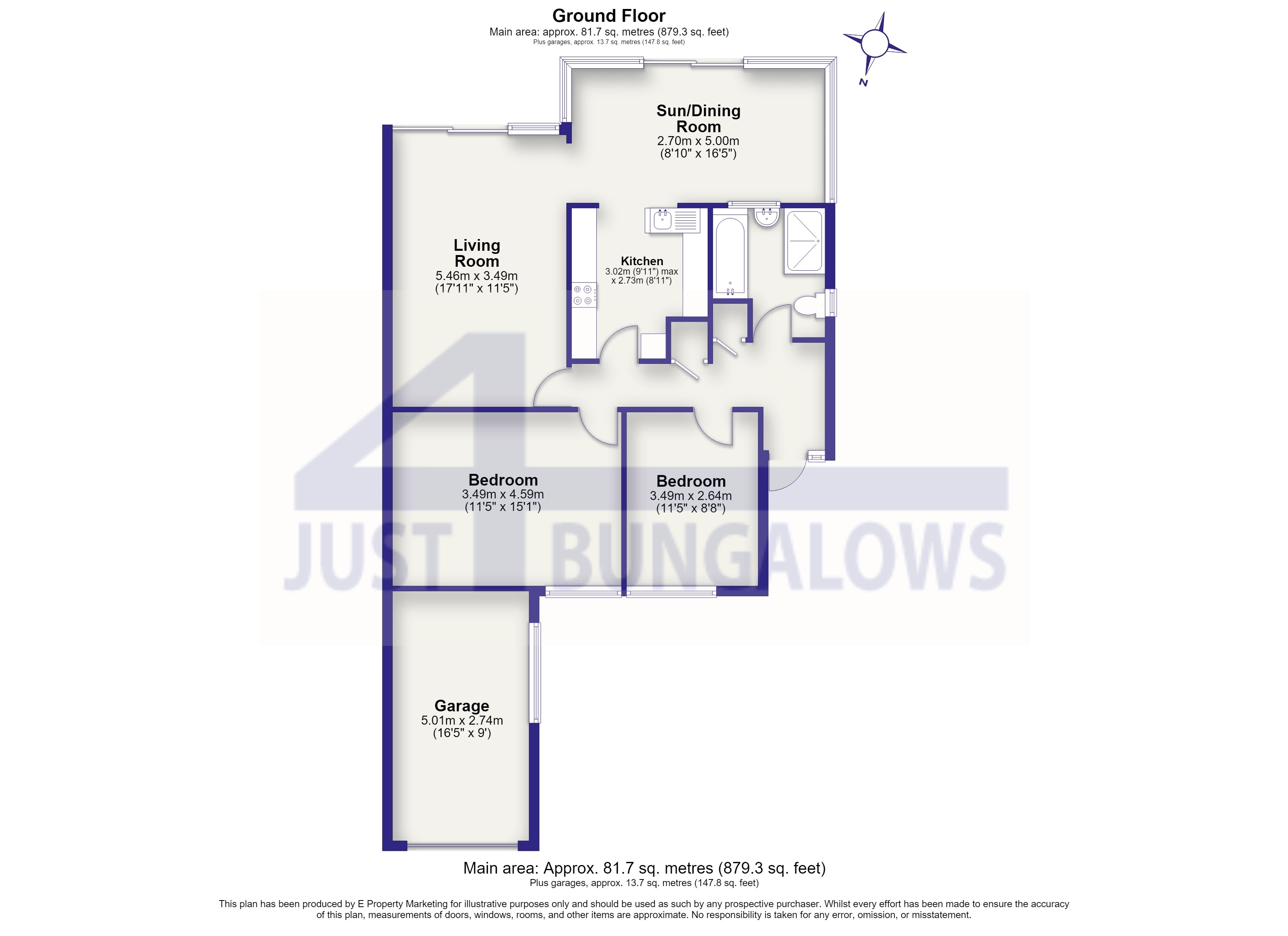 The Causeway, Pagham, Bognor Regis, West Sussex floorplan