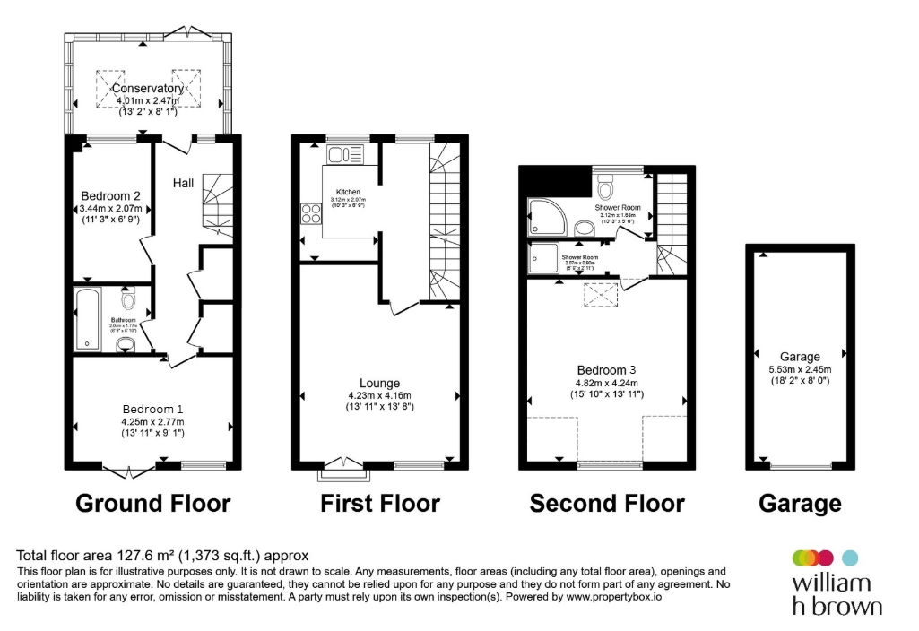 6, Glaven Court, Park Road, Cromer floorplan