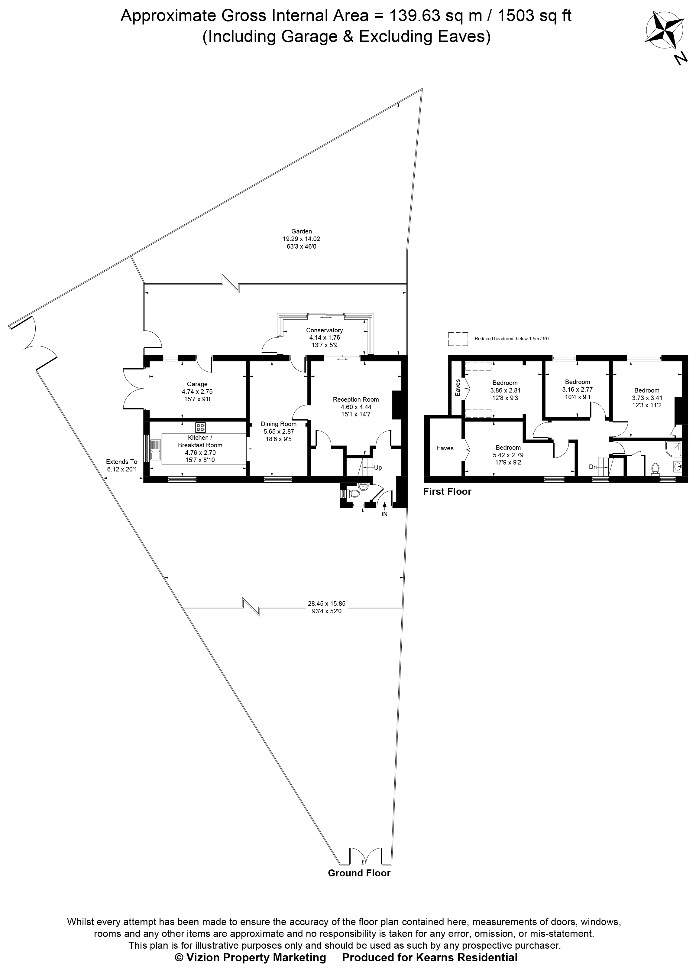2, Priory Avenue, Uxbridge floorplan