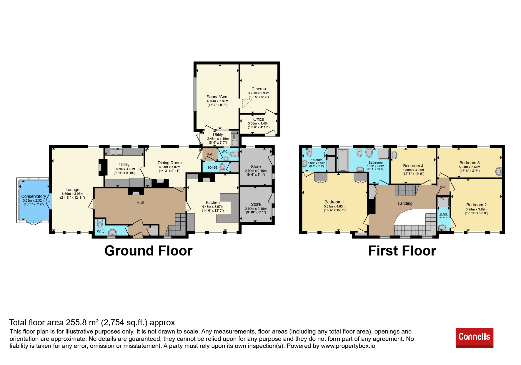 4D, Wimborne Road, Bournemouth floorplan