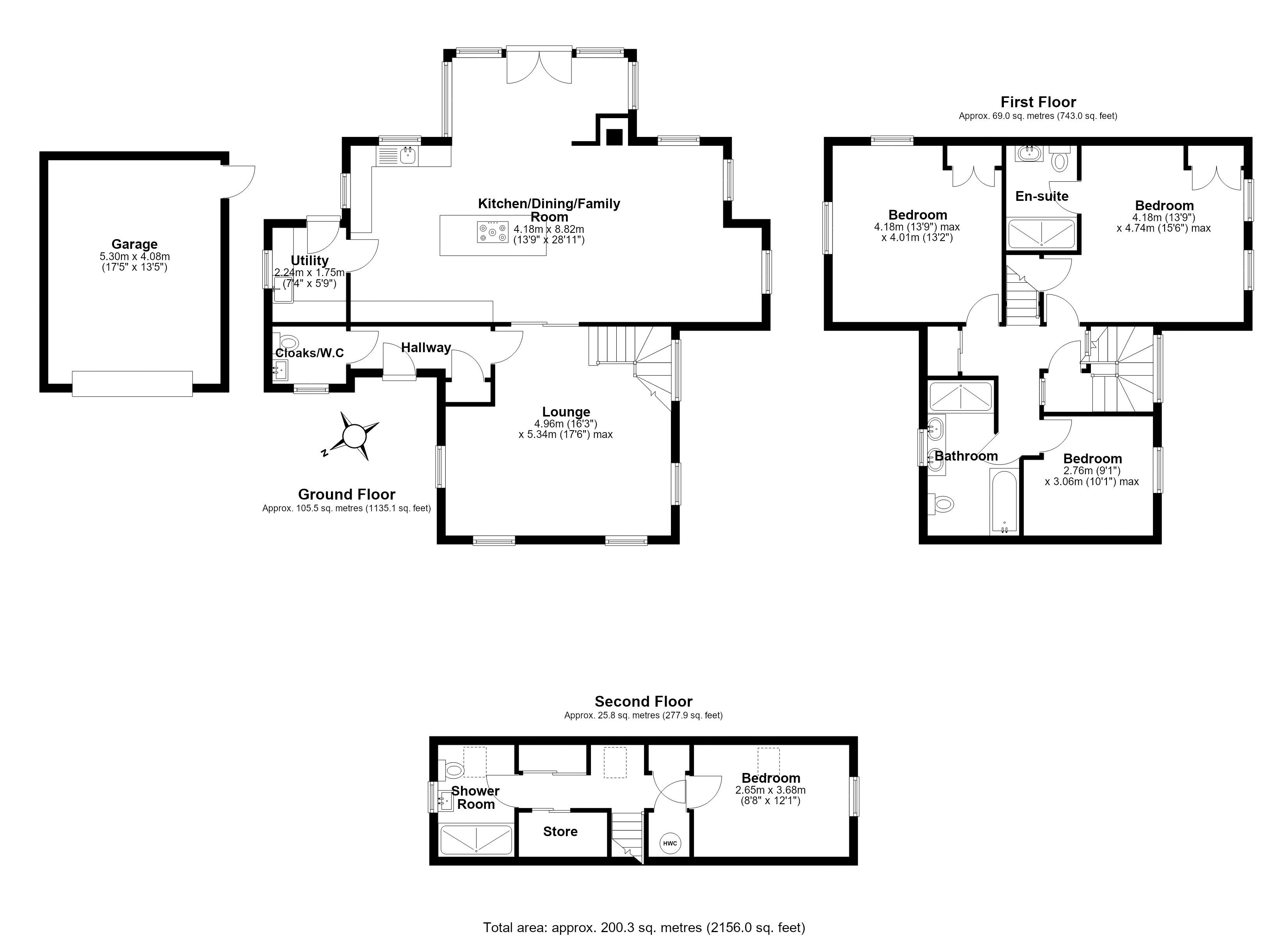 Fenn Way, Telford floorplan