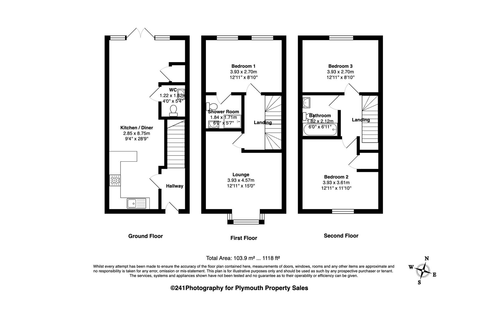 1, Radar Road, Plymouth floorplan