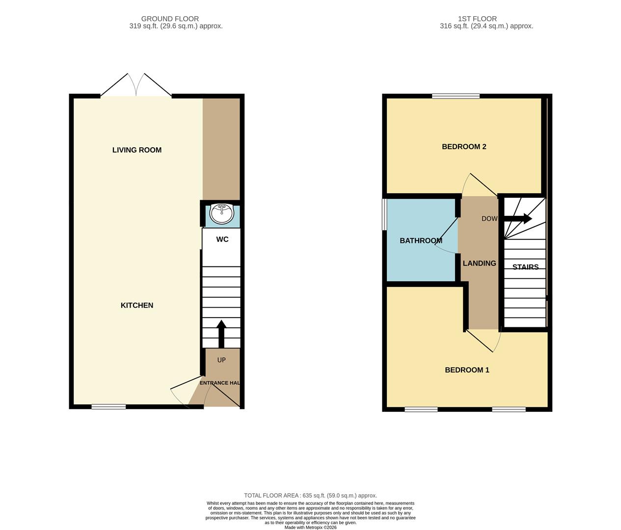 127, Ashcourt Drive, Hornsea floorplan
