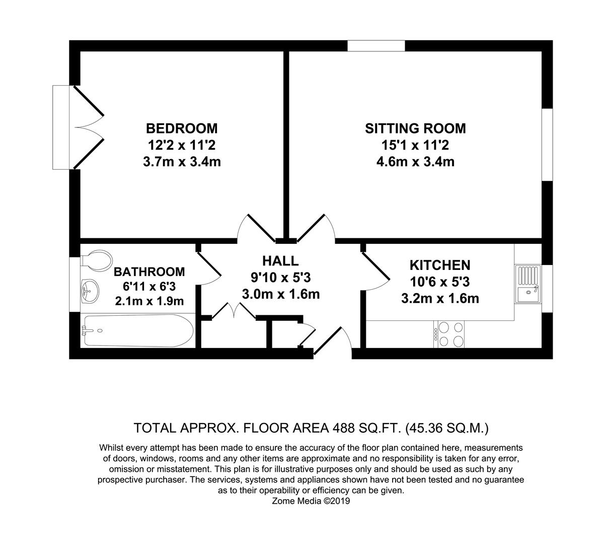 1 Bedrooms Flat for sale in Poynder Drive, Snodland ME6