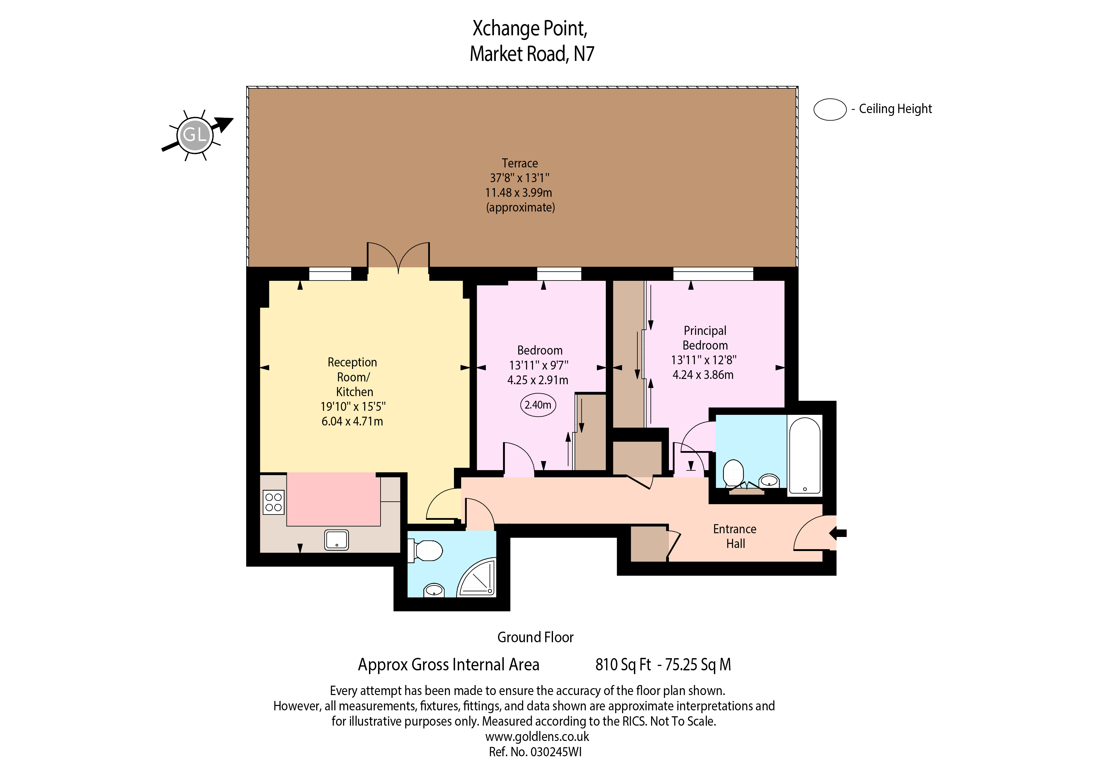 22, Market Road, London floorplan