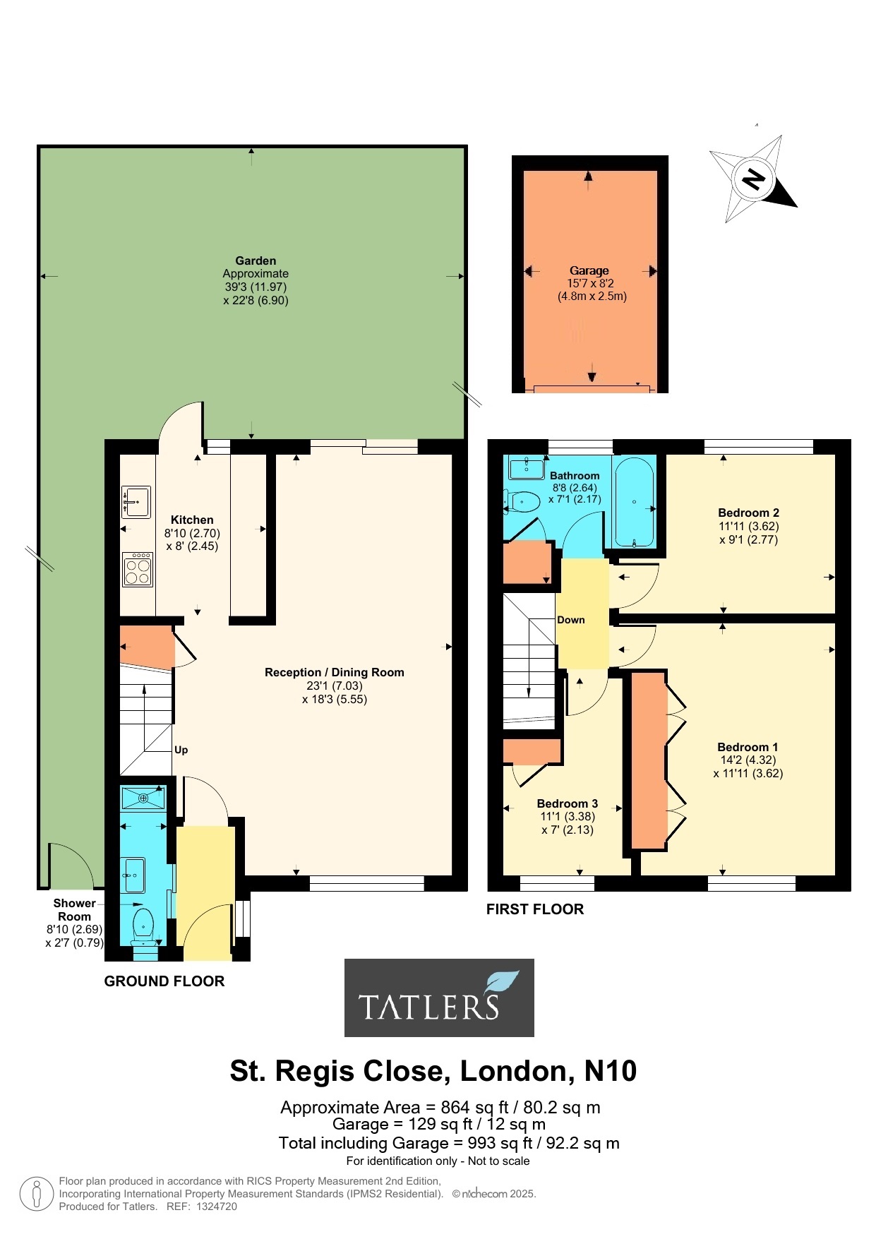 8, St. Regis Close, London floorplan