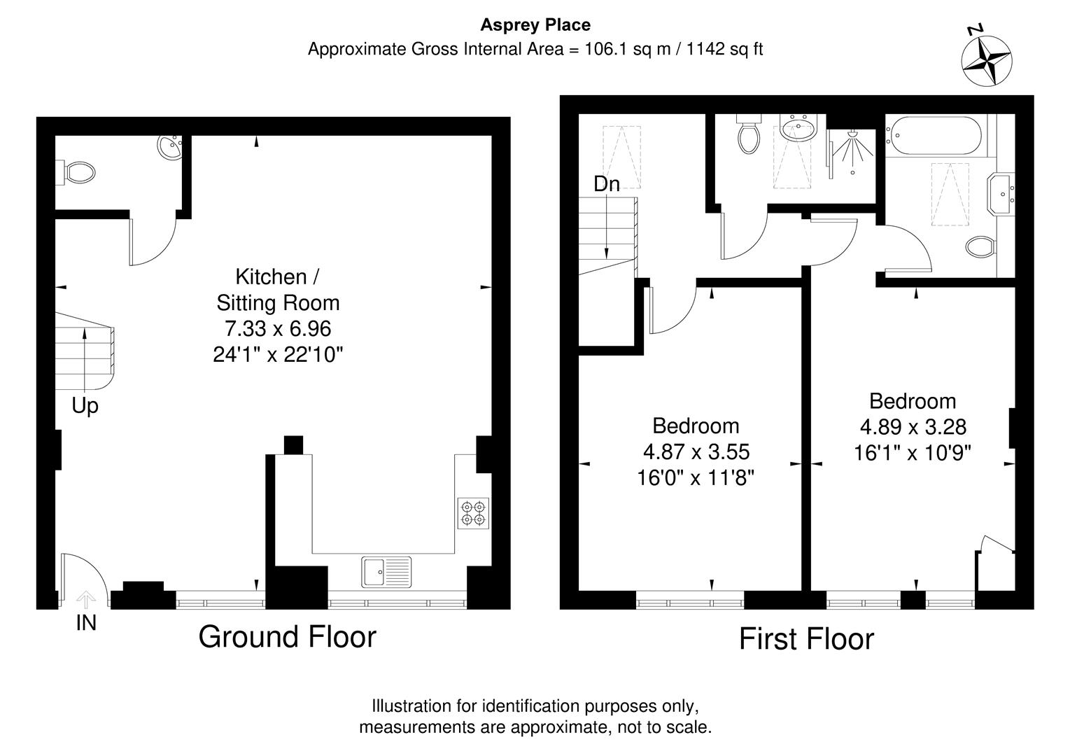 4 Asprey Place, Littledown Road, Slough floorplan